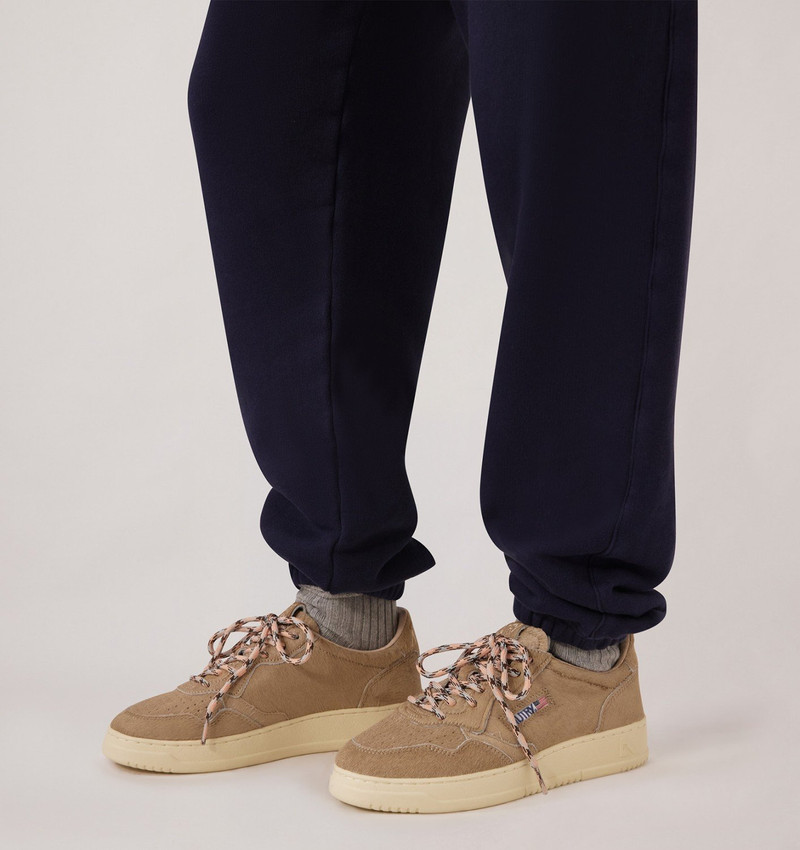 AUTRY MEDALIST LOW SNEAKERS IN BEIGE PONY HAIR EFFECT outlook