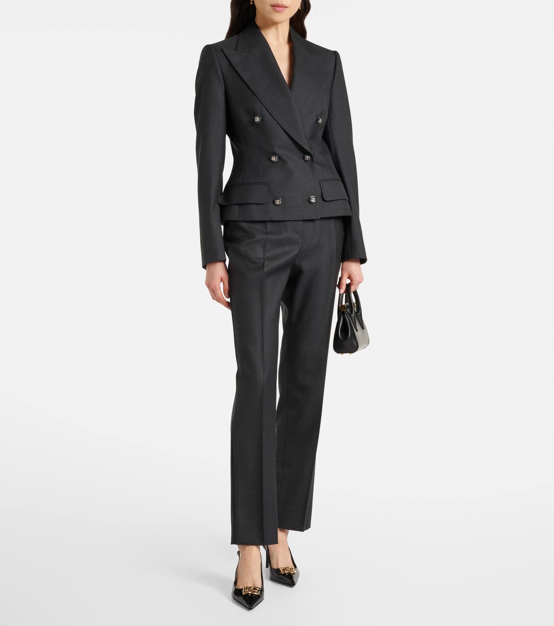 Wool slim pants - 2