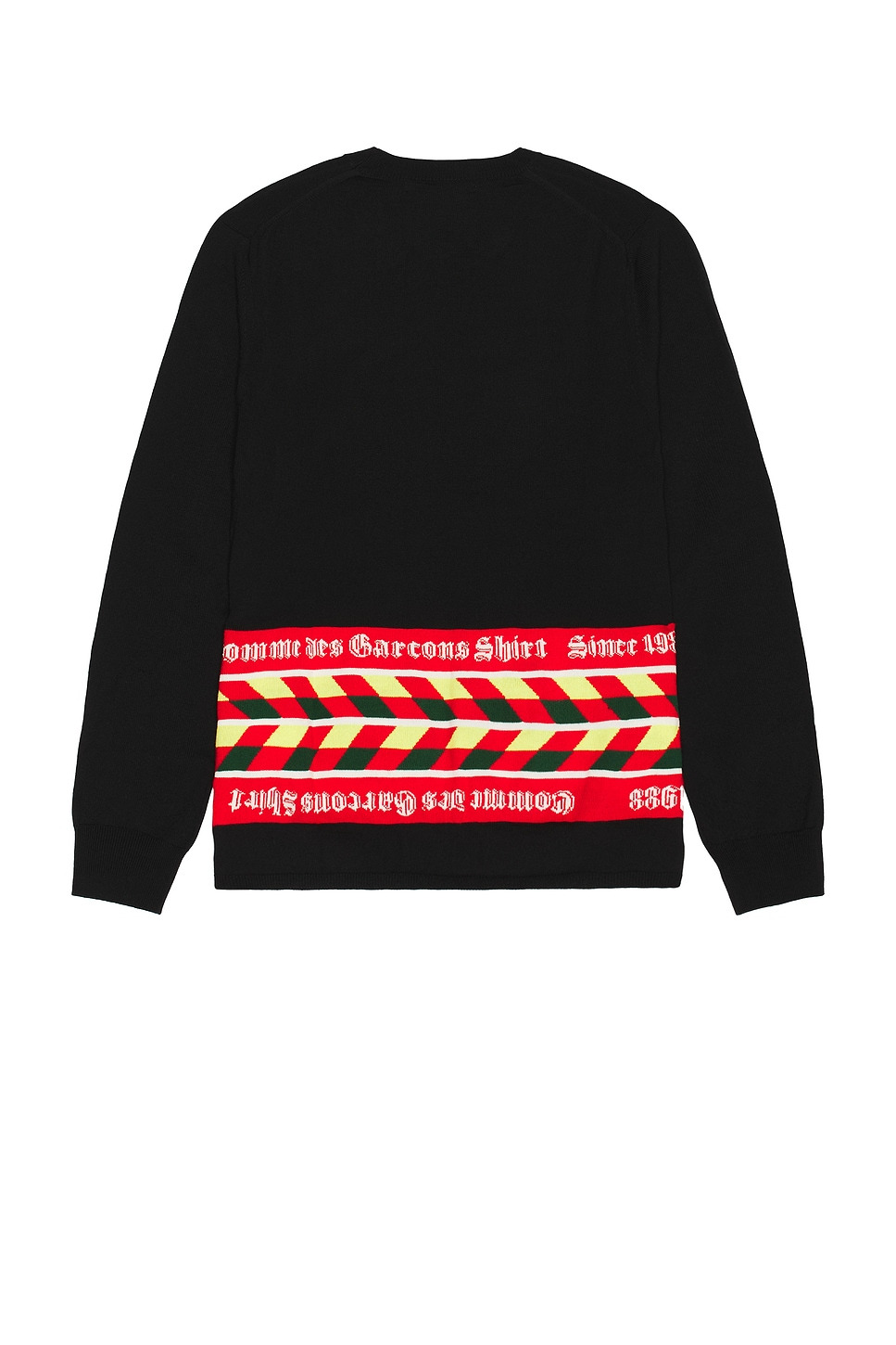 Intarsia Pullover Sweater - 2