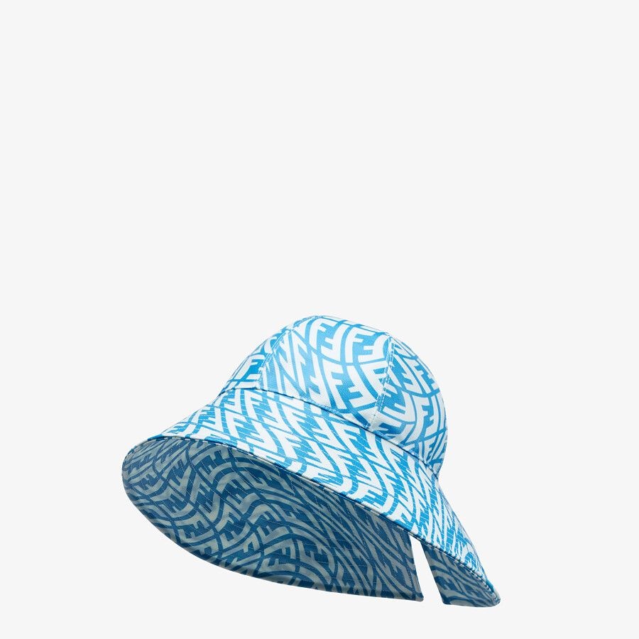 Light blue canvas hat - 1