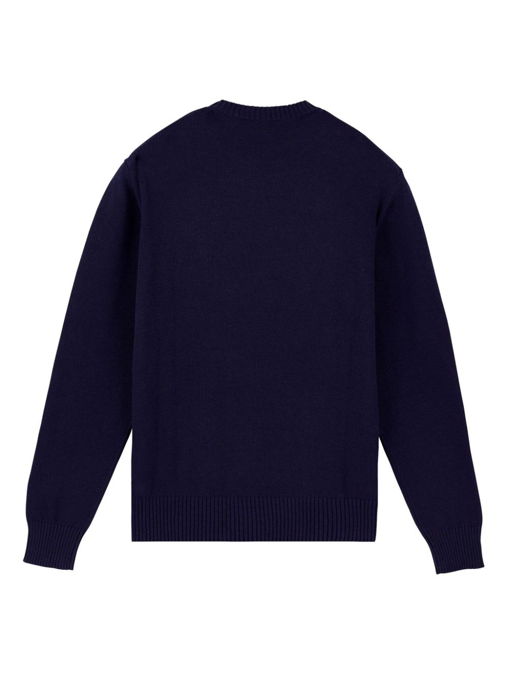 embroidered-logo sweater - 2