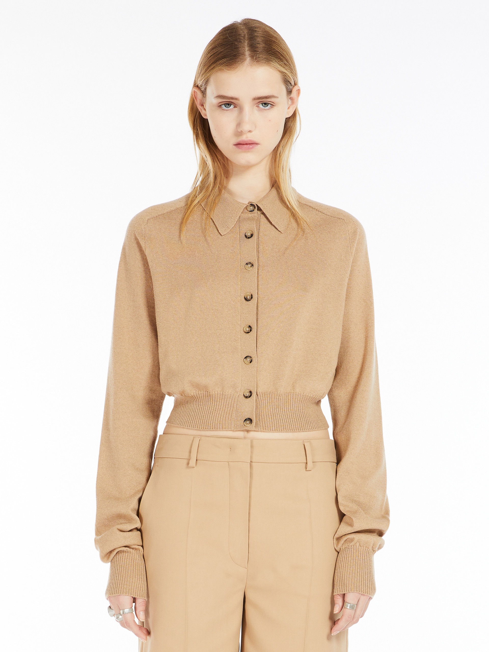 SPORT Detachable-collar cardigan - 3
