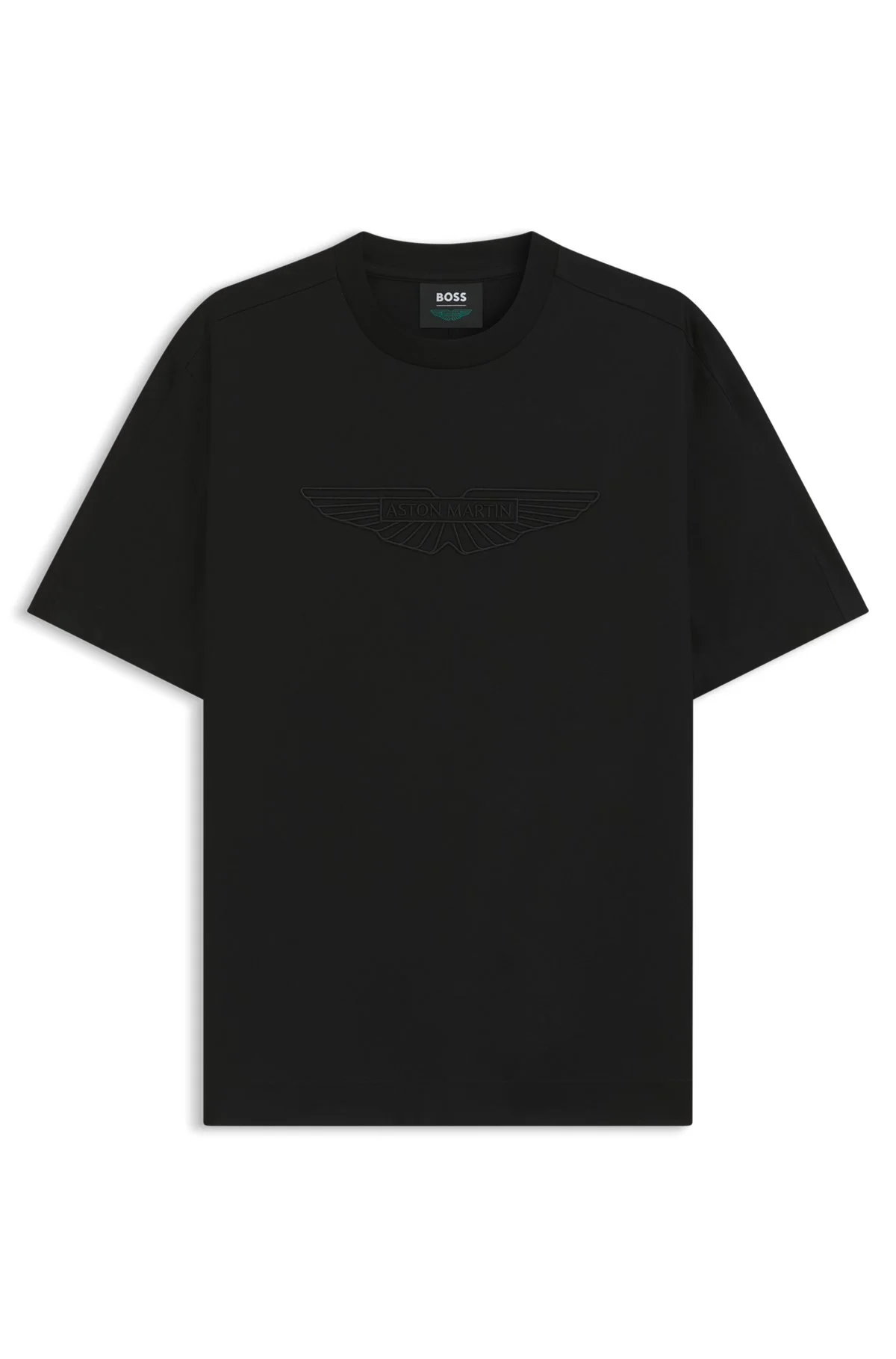 BOSS X ASTON MARTIN T-SHIRT IN MERCERIZED COTTON - 1