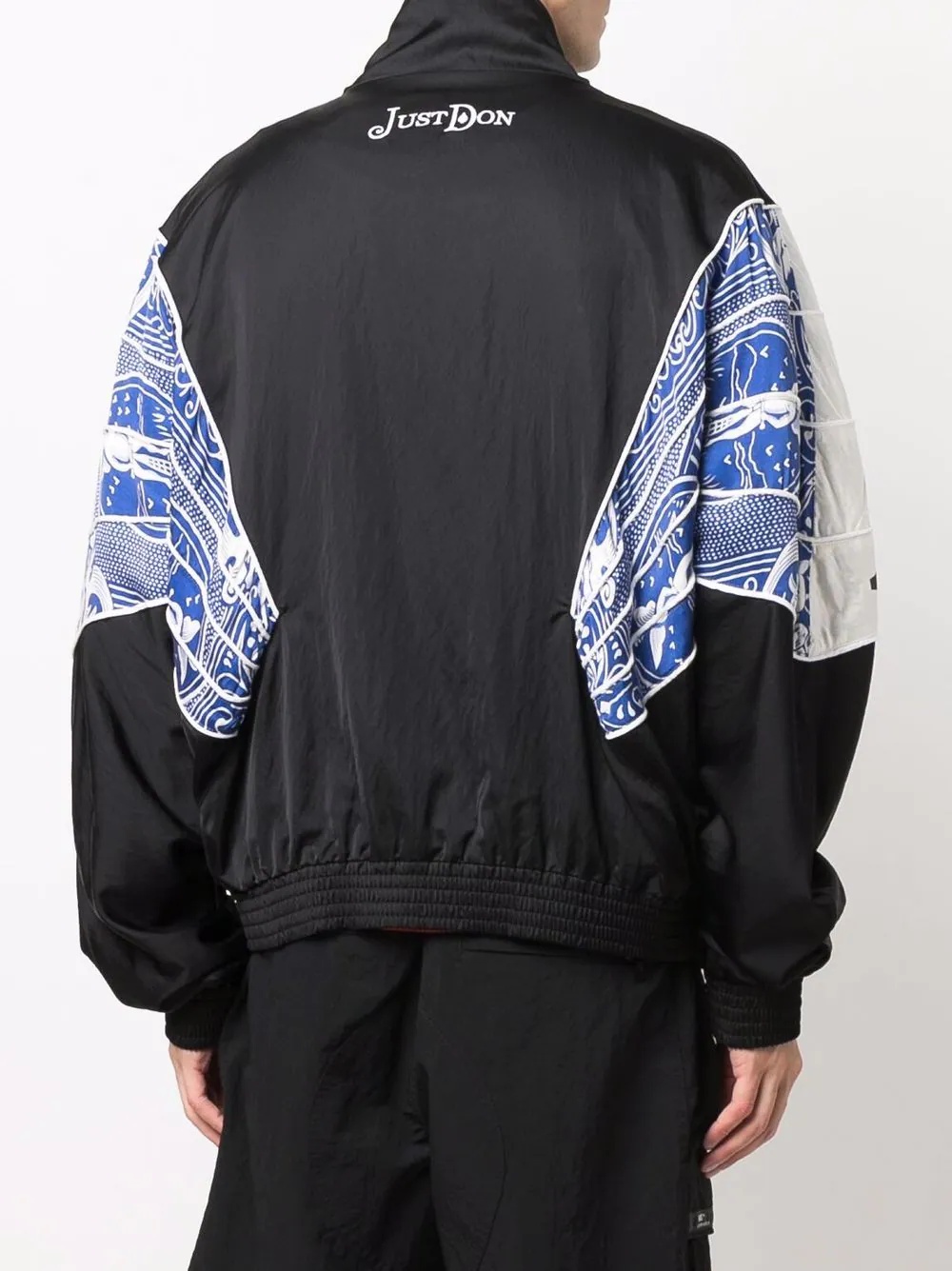 card print track jacket - 4