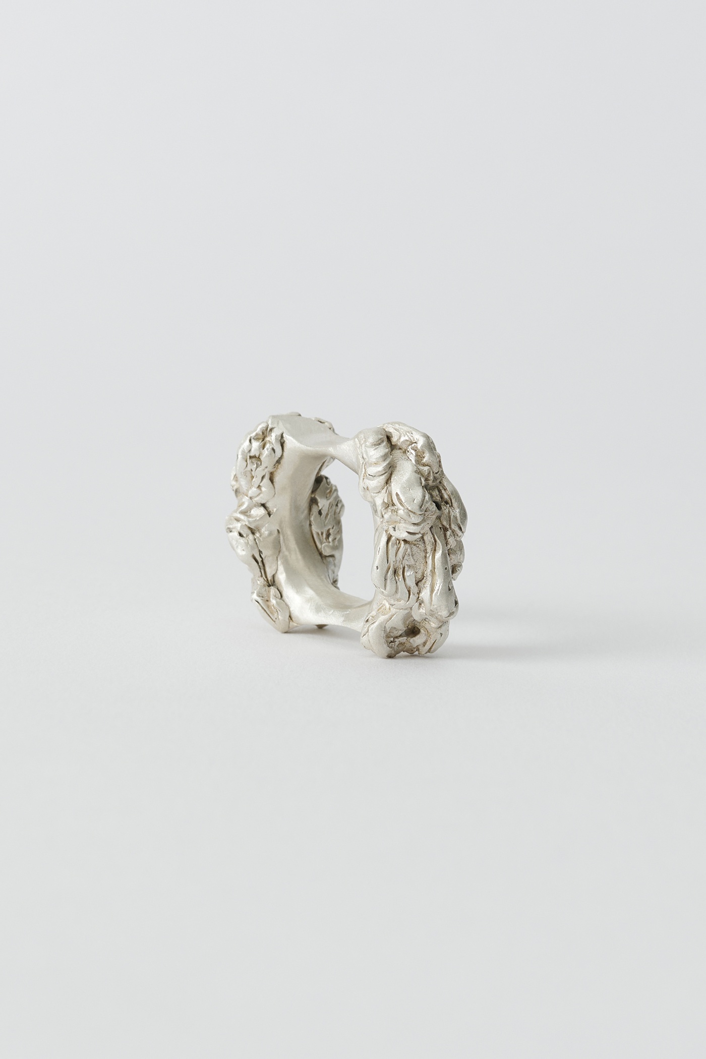 Oyster Ring Grande Silver - 2