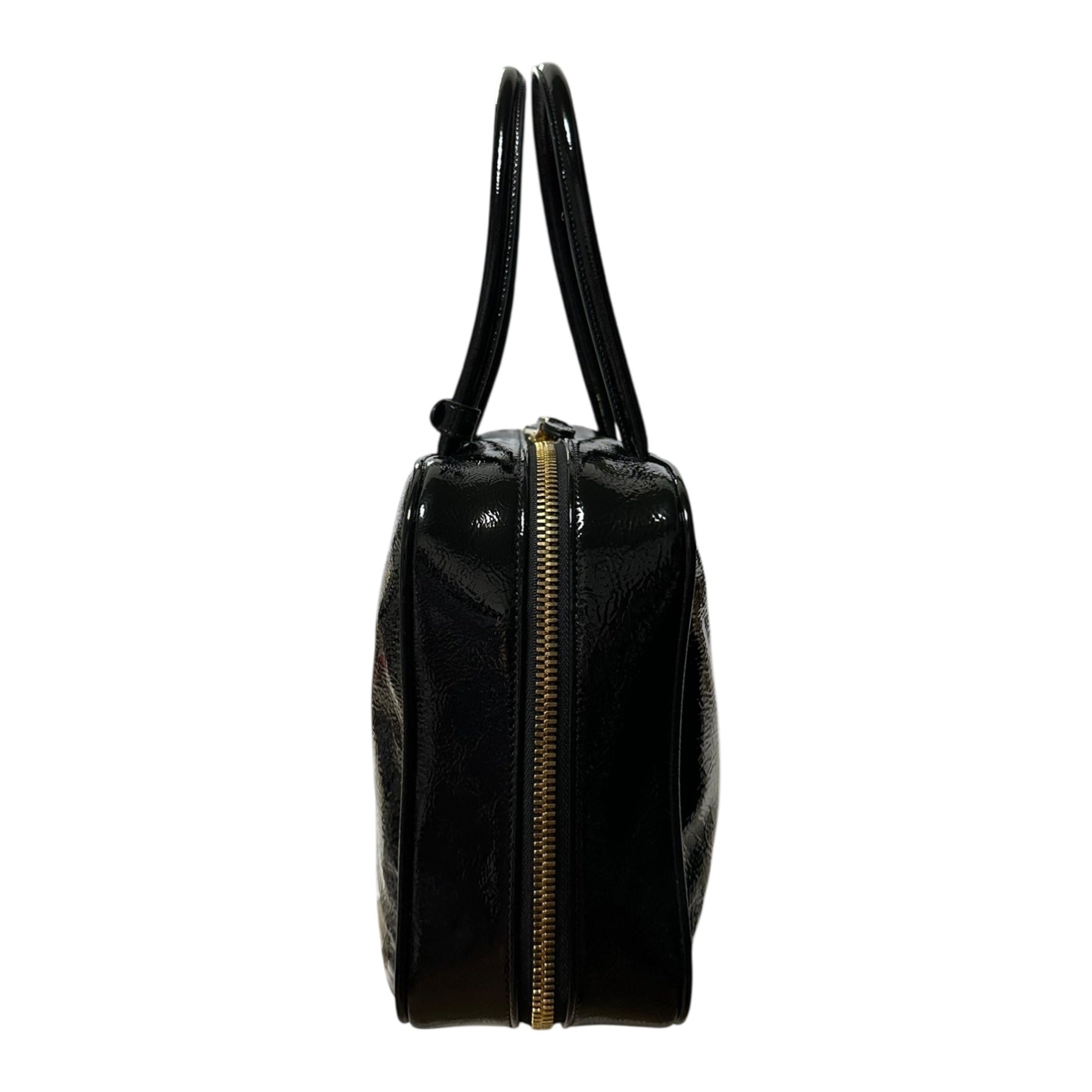 MIU MIU Beau Naplak Patent Leather Bag - 3