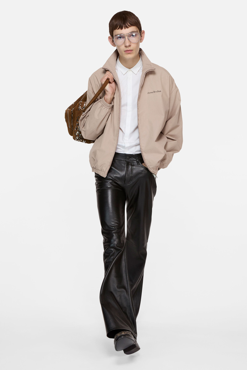 Acne Studios Logo jacket - Mushroom beige outlook