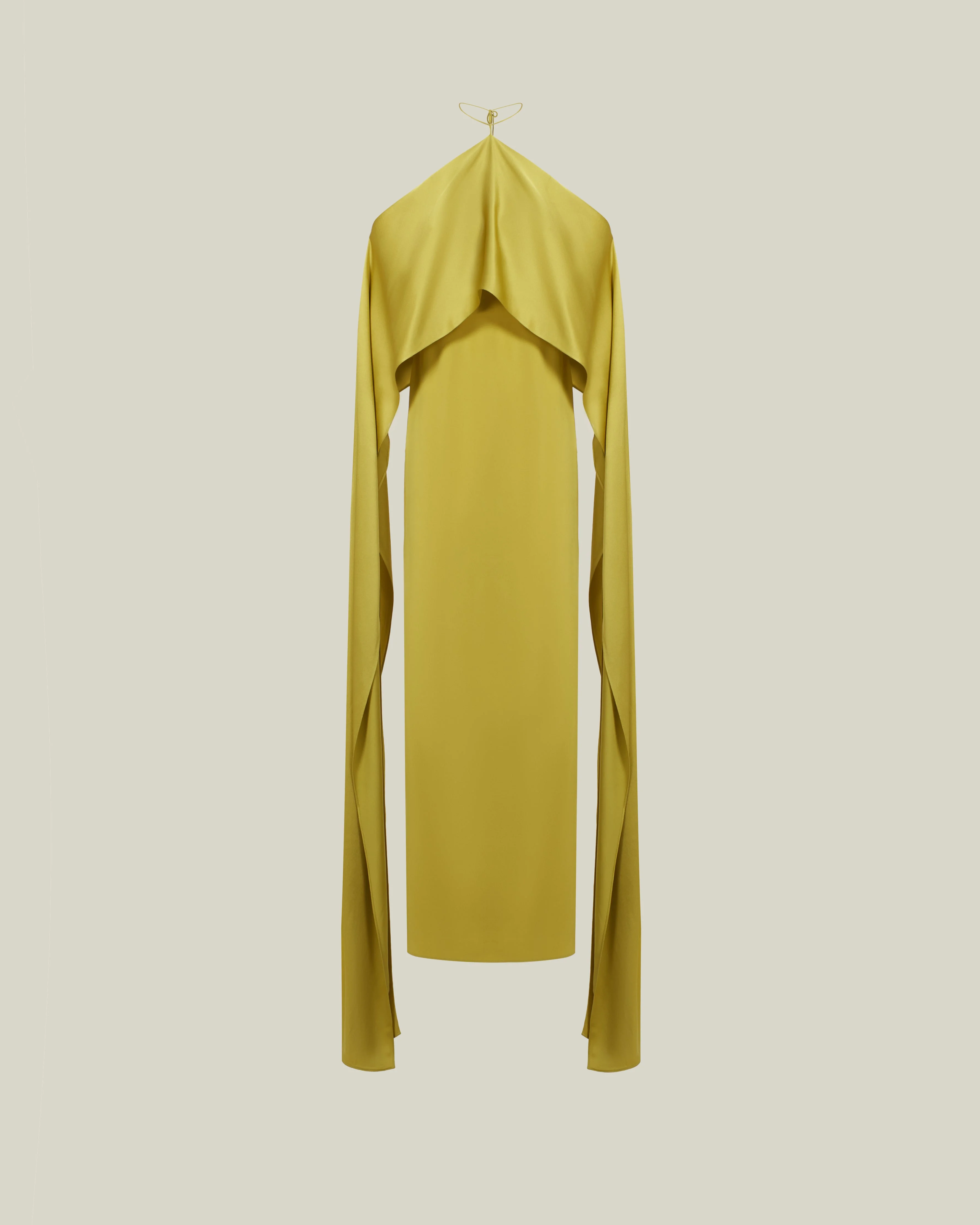 Nan Dress in Gold Kiwi - 1