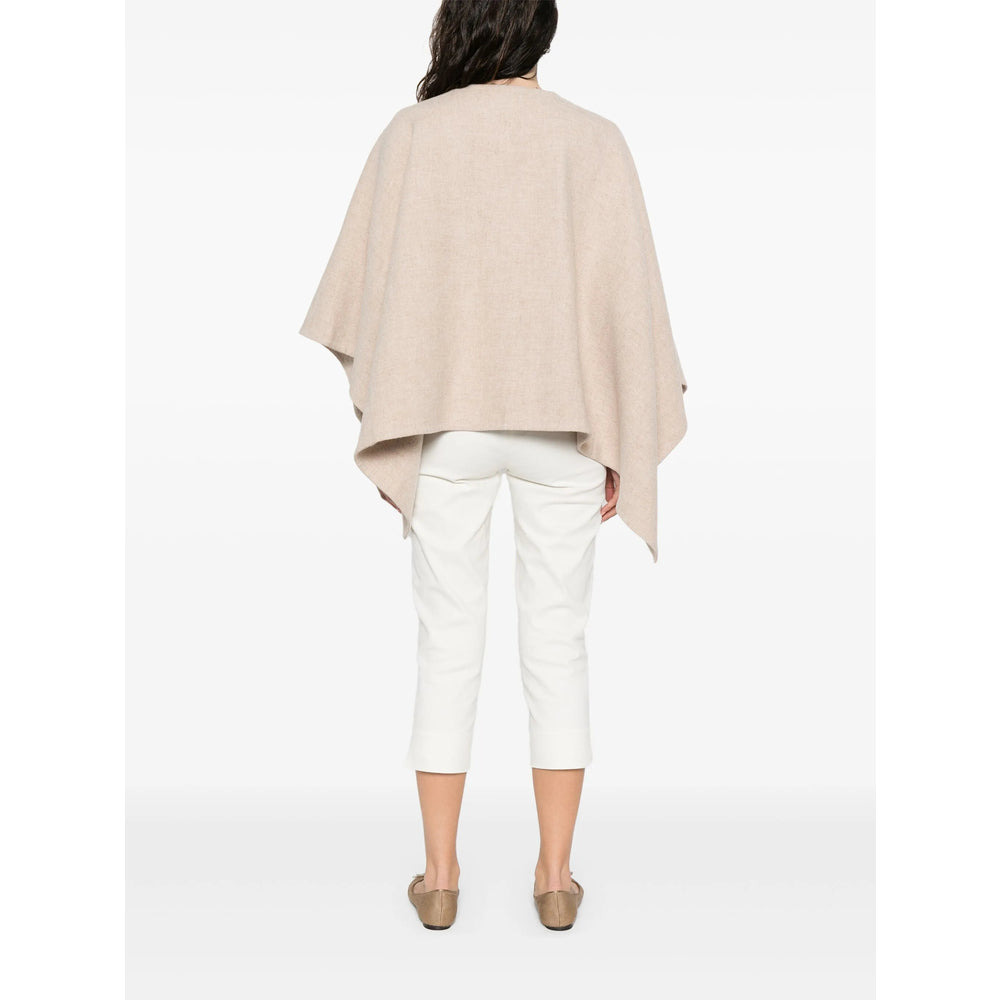 Max Mara Neutrals Jackets - Capes & Ponchos Women - 5