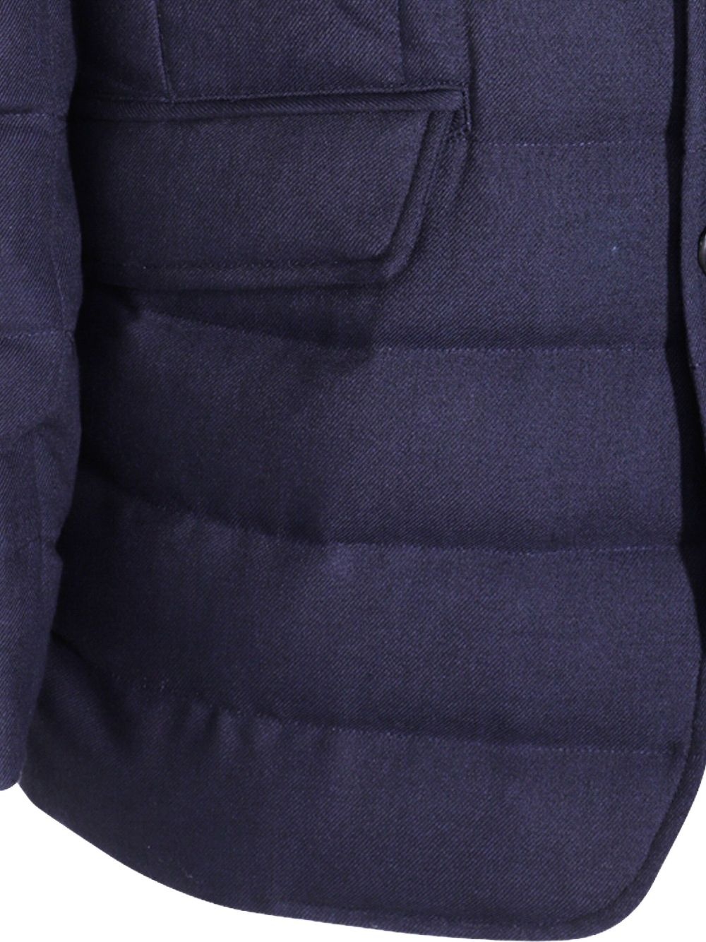 quilted layered blazer - 4