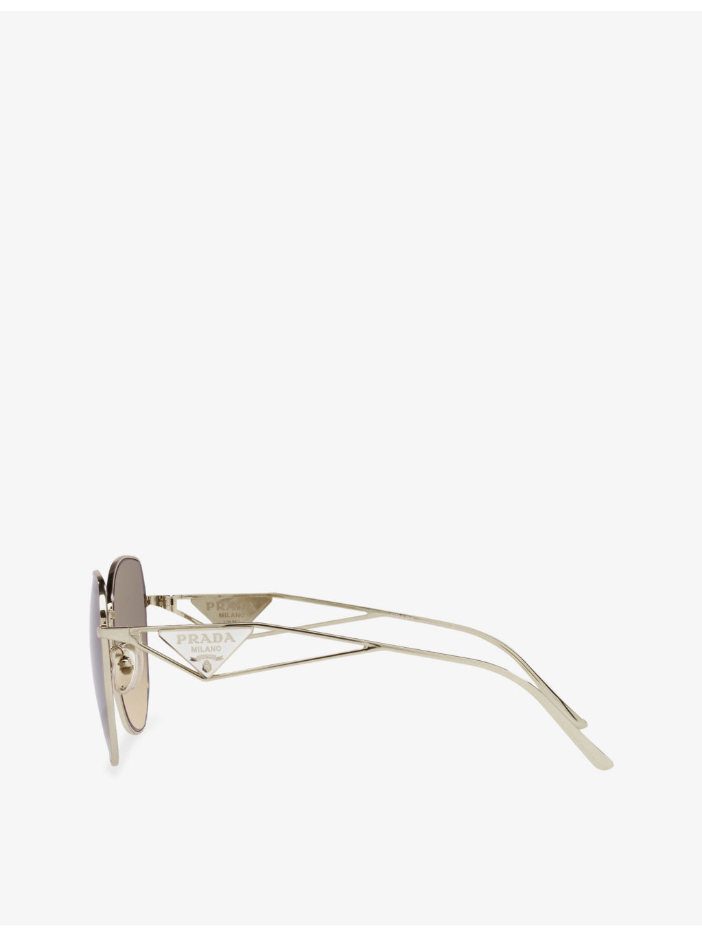 PR 57YS aviator steel and polyamide sunglasses - 5