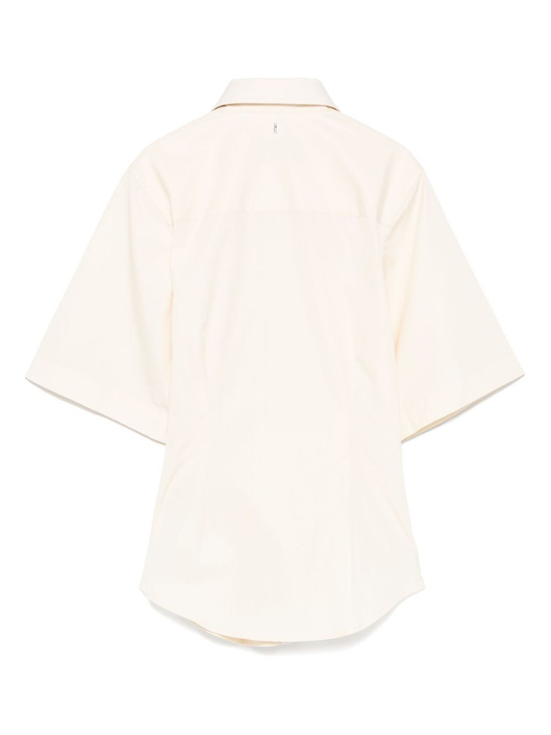 AMI Paris cotton short-sleeve shirt outlook