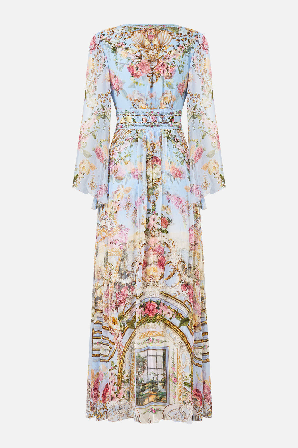 FLARED SLEEVE DRESS - 8