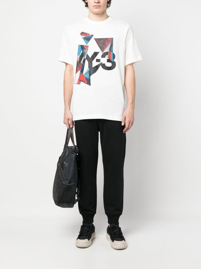 Y-3 organic cotton track pants outlook