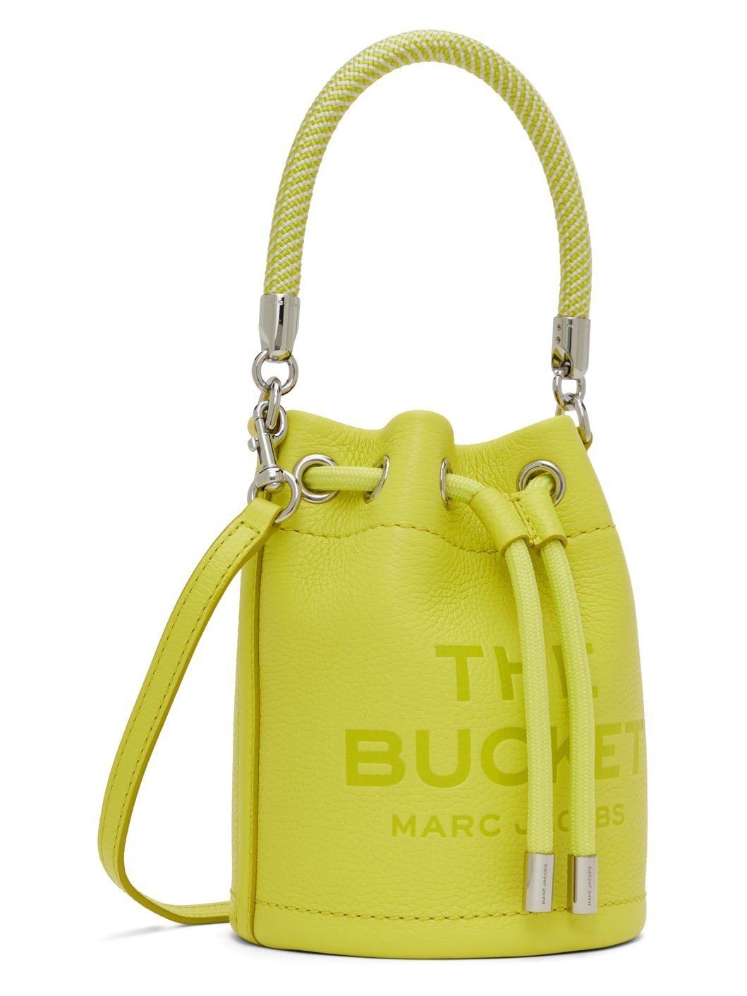 Yellow 'The Leather Mini Bucket' Bag - 2