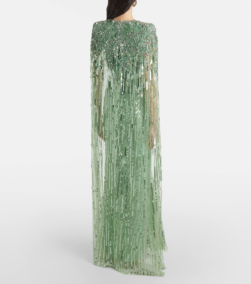 Gold Rush sequined gown 3