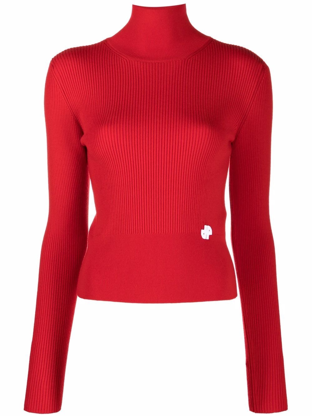 merino-blend mock-neck jumper - 1