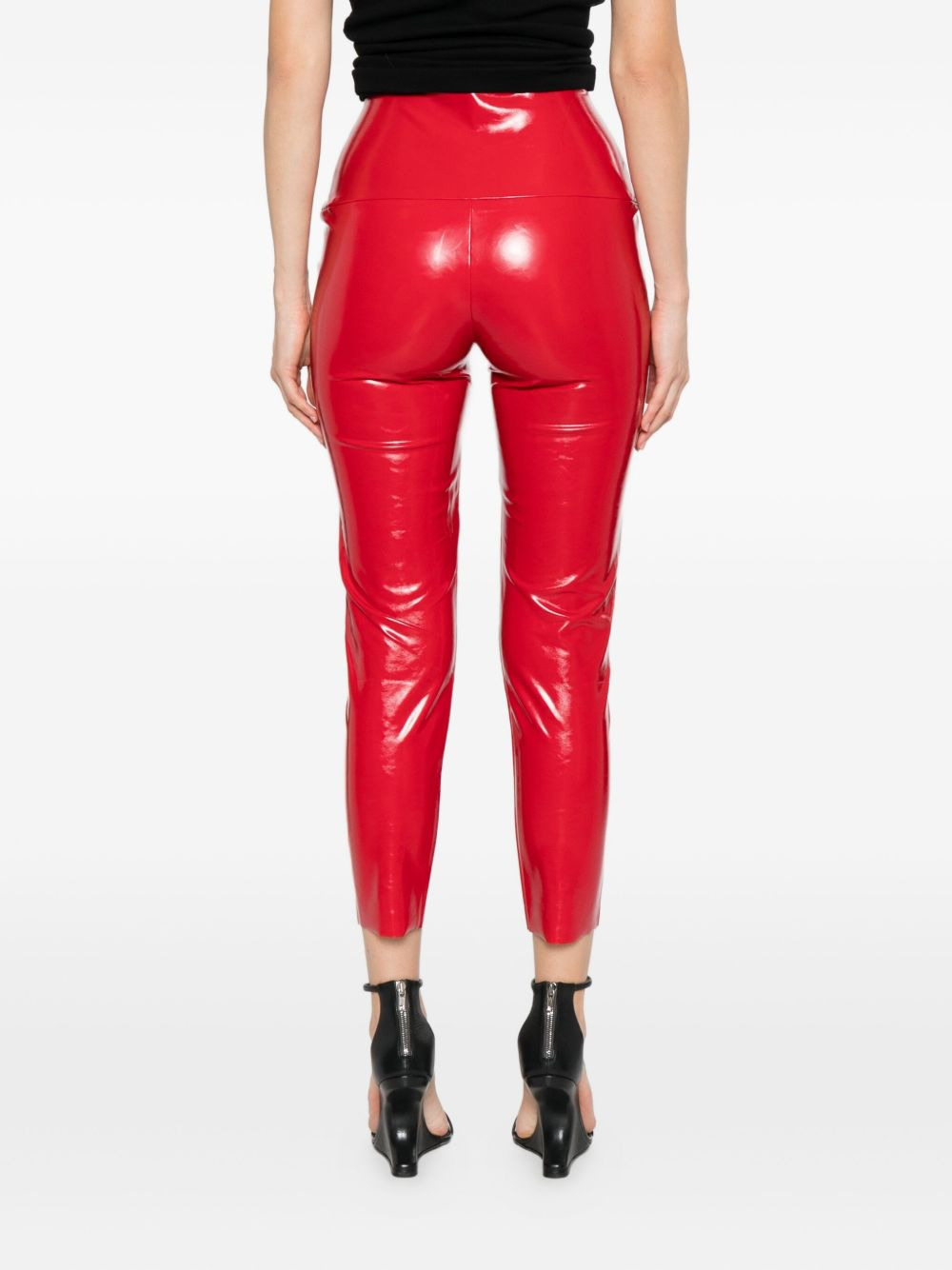 high-waisted trousers - 4