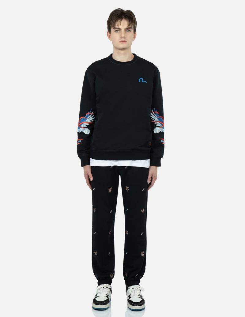 EAGLE AND SEAGULL EMBROIDERY SWEATSHIRT 5