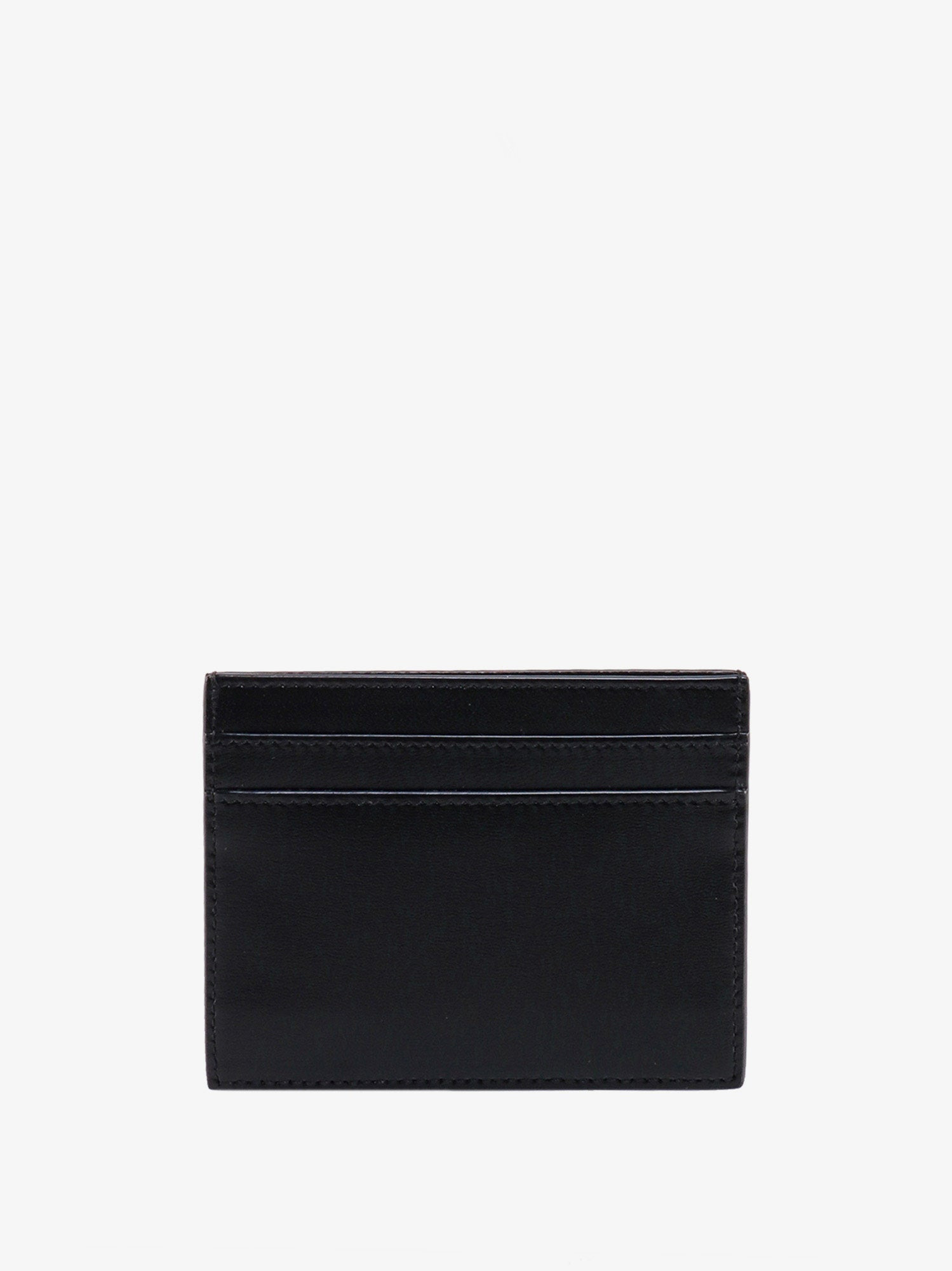 Saint Laurent Leather Card Holder With Frontal Monogram - 2