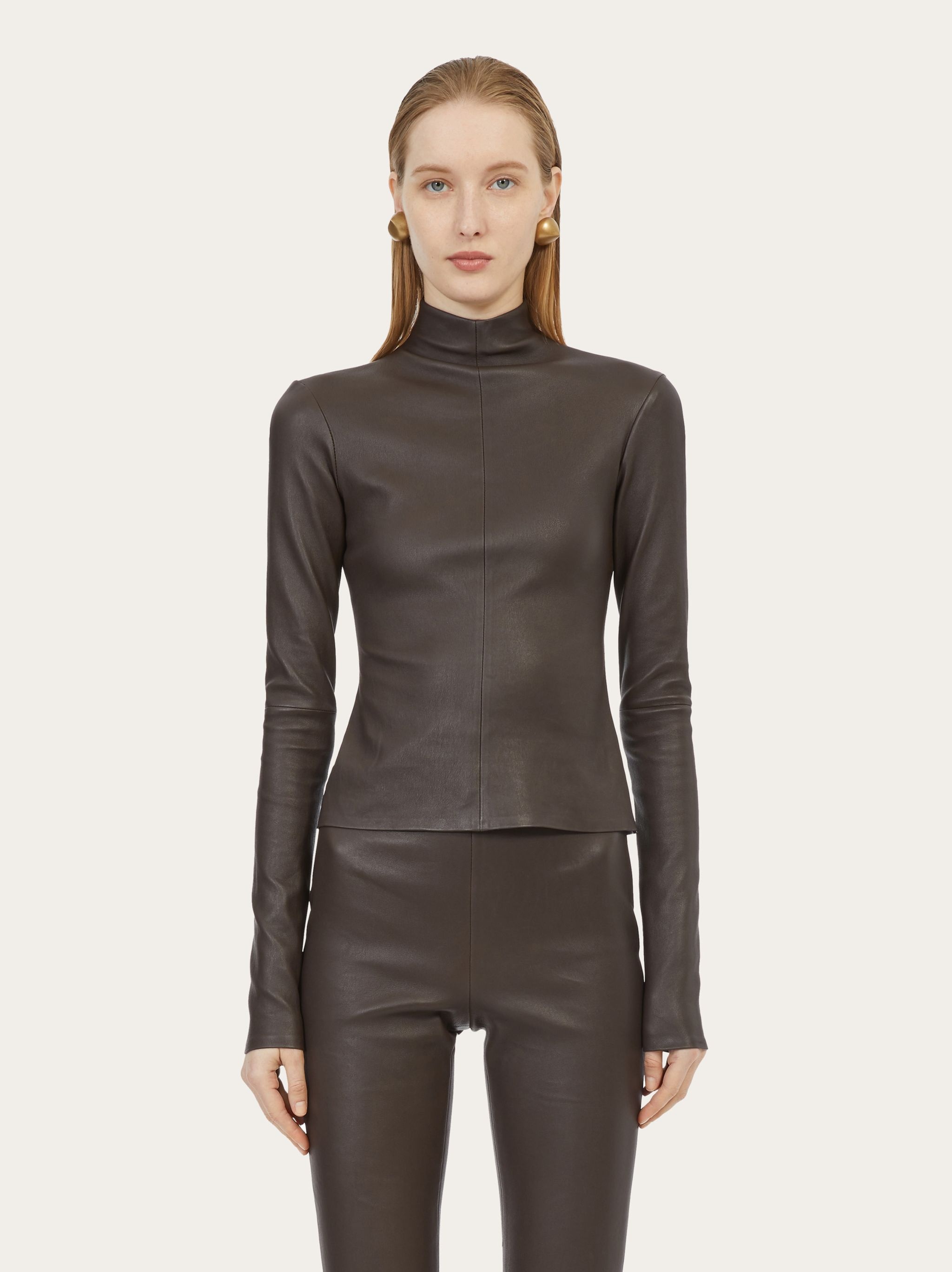 Stretch nappa top - 2