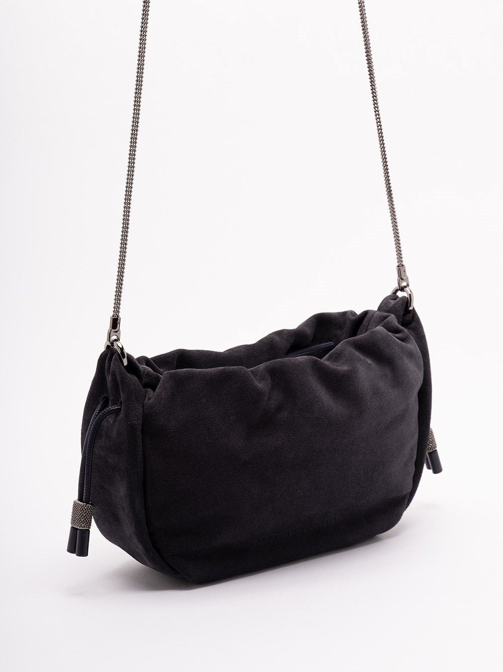 Suede Mini `Mellow` Bucket Bag - 3