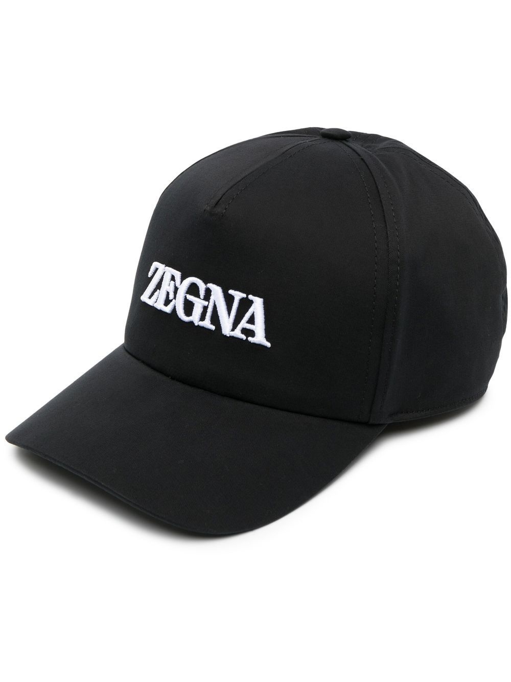 embroidered-logo baseball cap - 1