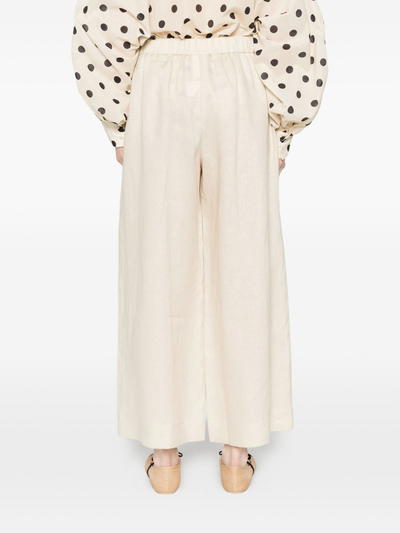 elastic-waistband trousers 4