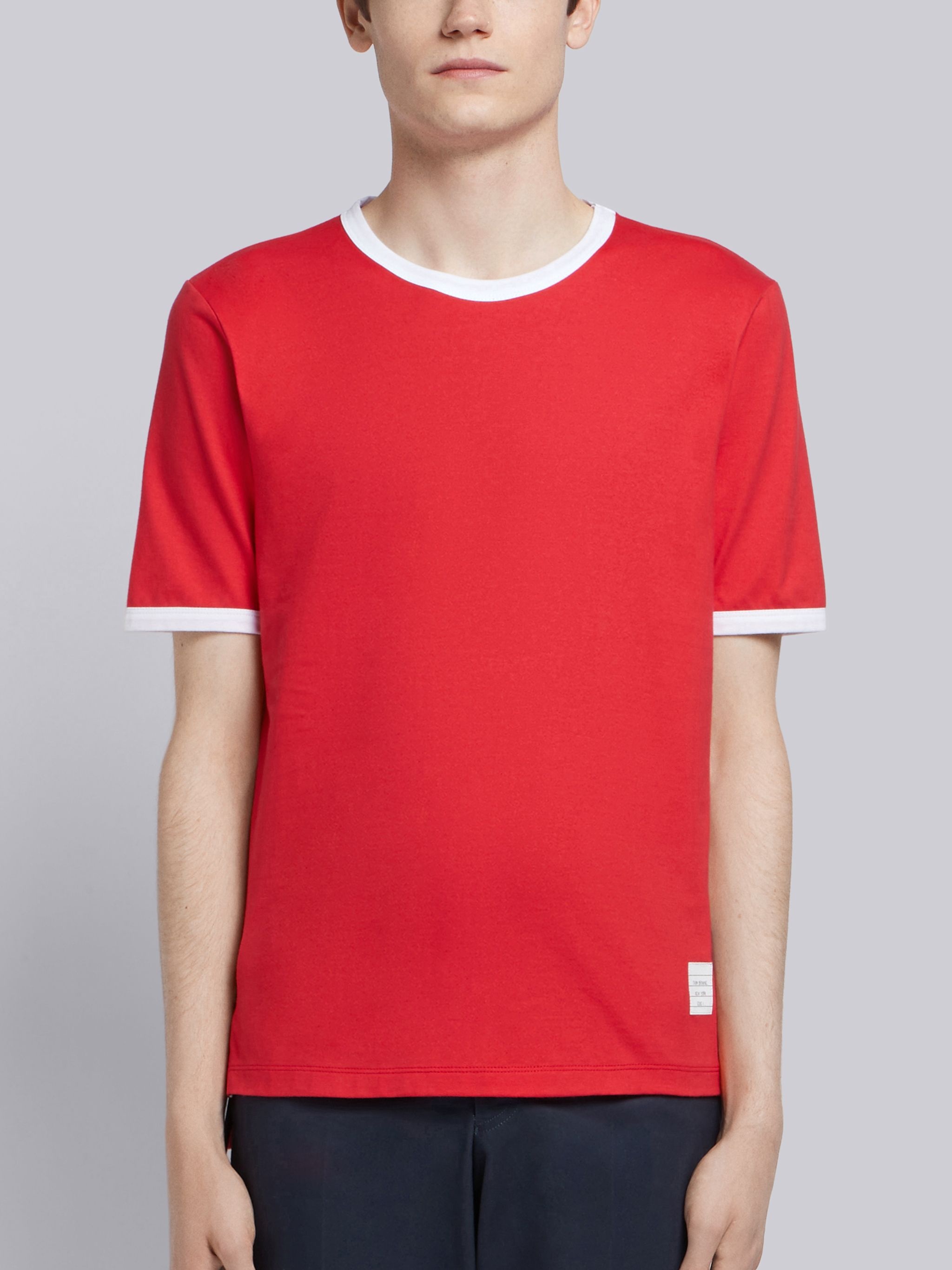 Medium-Weight Jersey Ringer Tee - 1