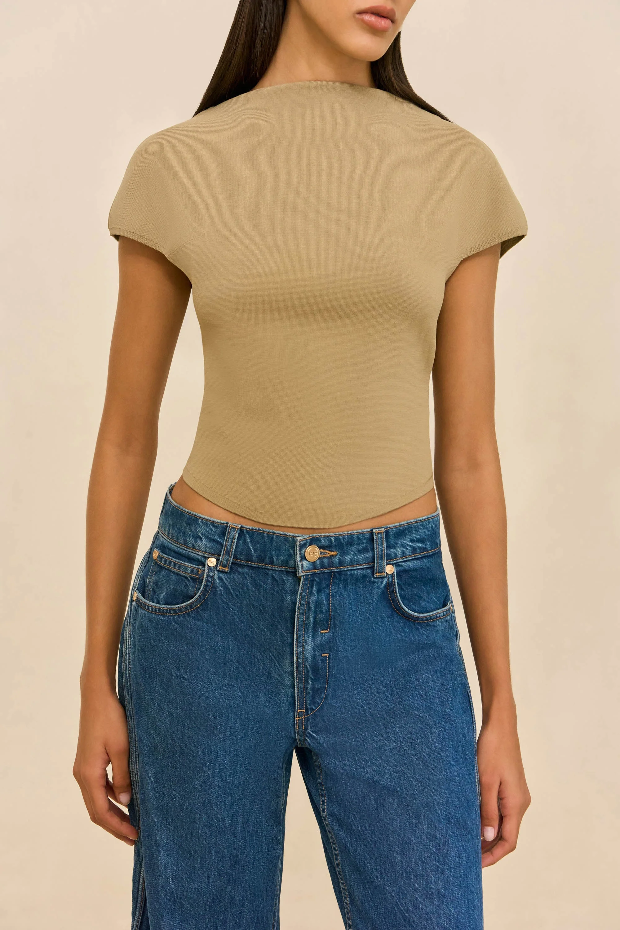 VIRGINIANA KNIT TOP - 1