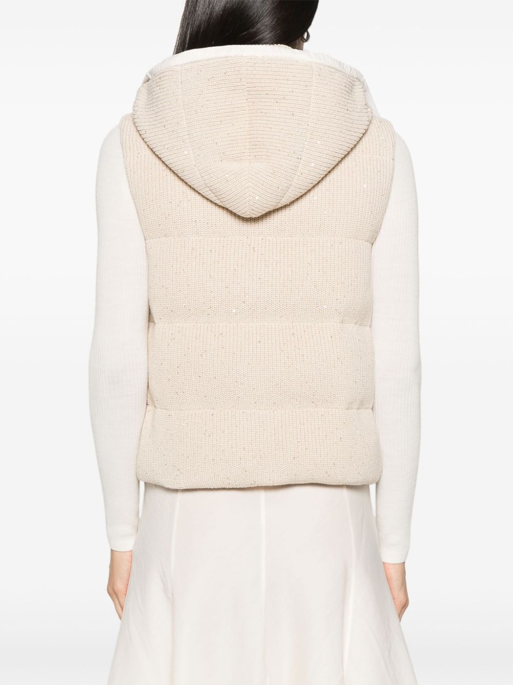 knitted gilet - 4