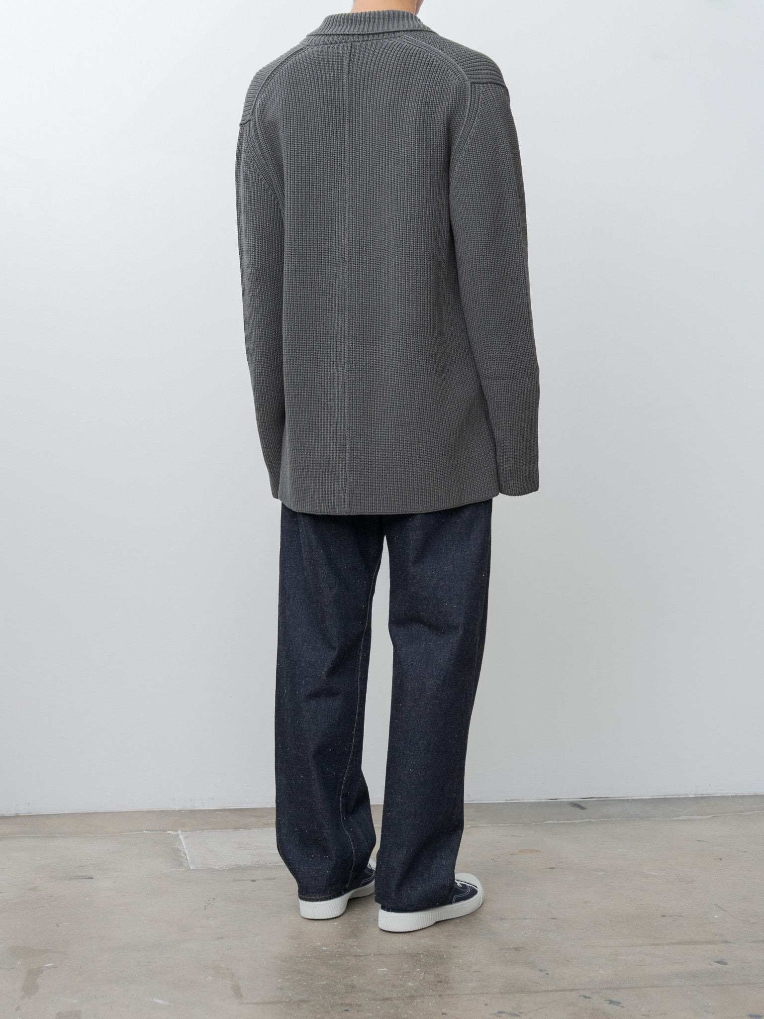 Pannocchia Jacket CREPE COT - Storm - 4