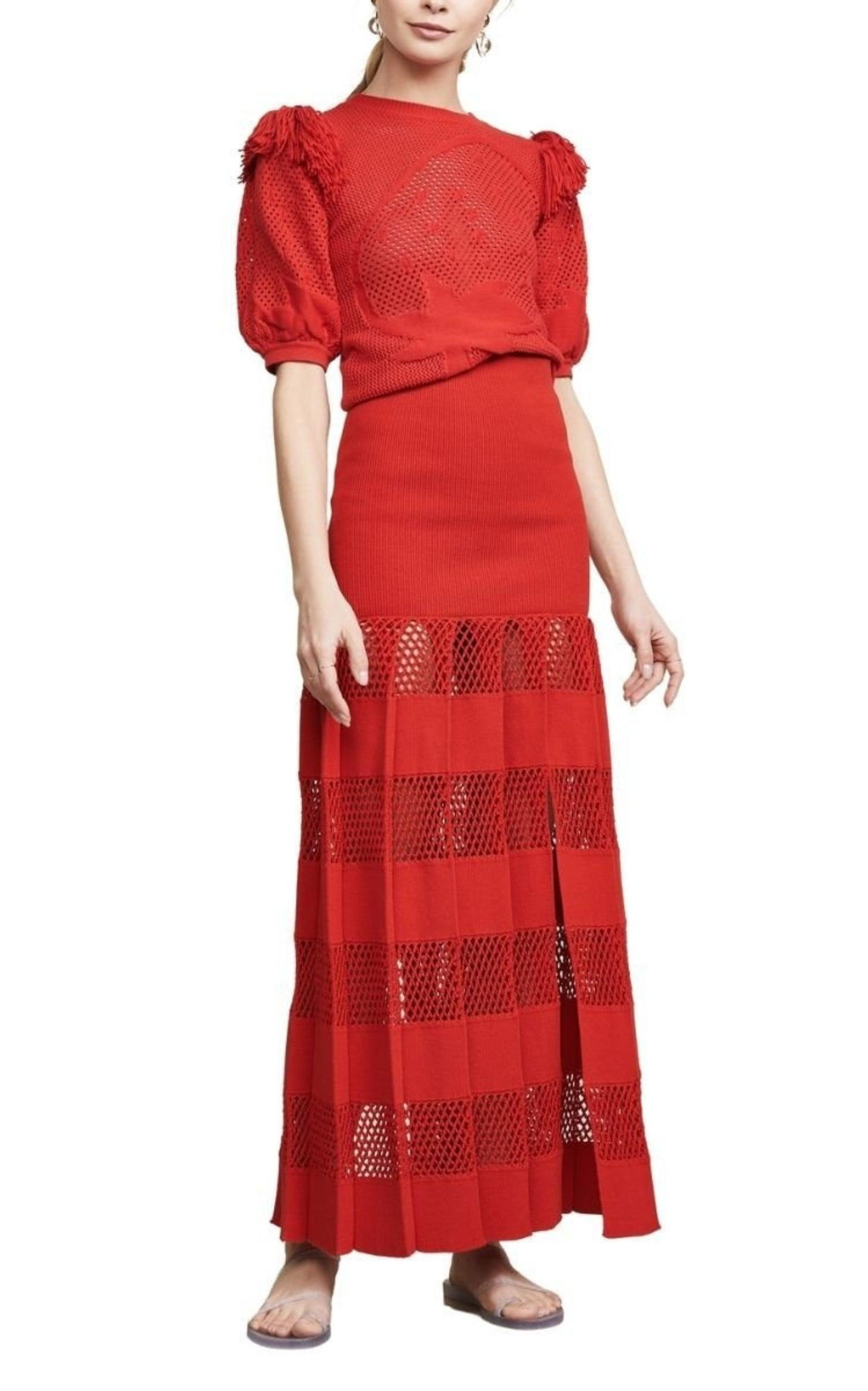 Sonia Rykiel - Textured Stripe Skirt - 2