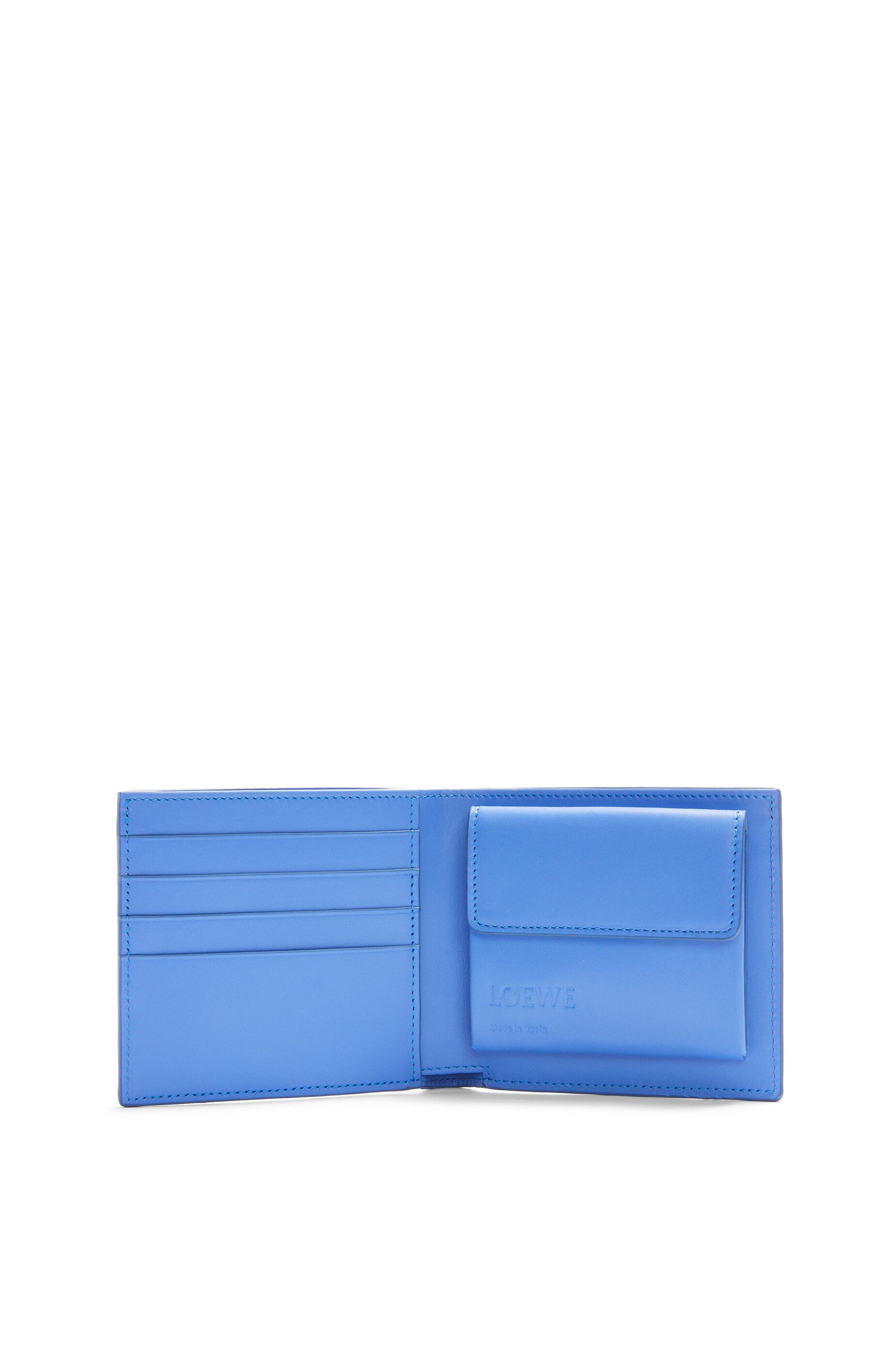 Bifold coin wallet in soft grained calfskin - 2