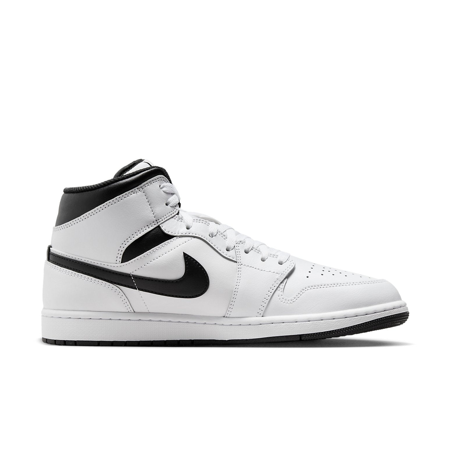 Air Jordan 1 Mid 'White Black' DQ8426-132 - 6
