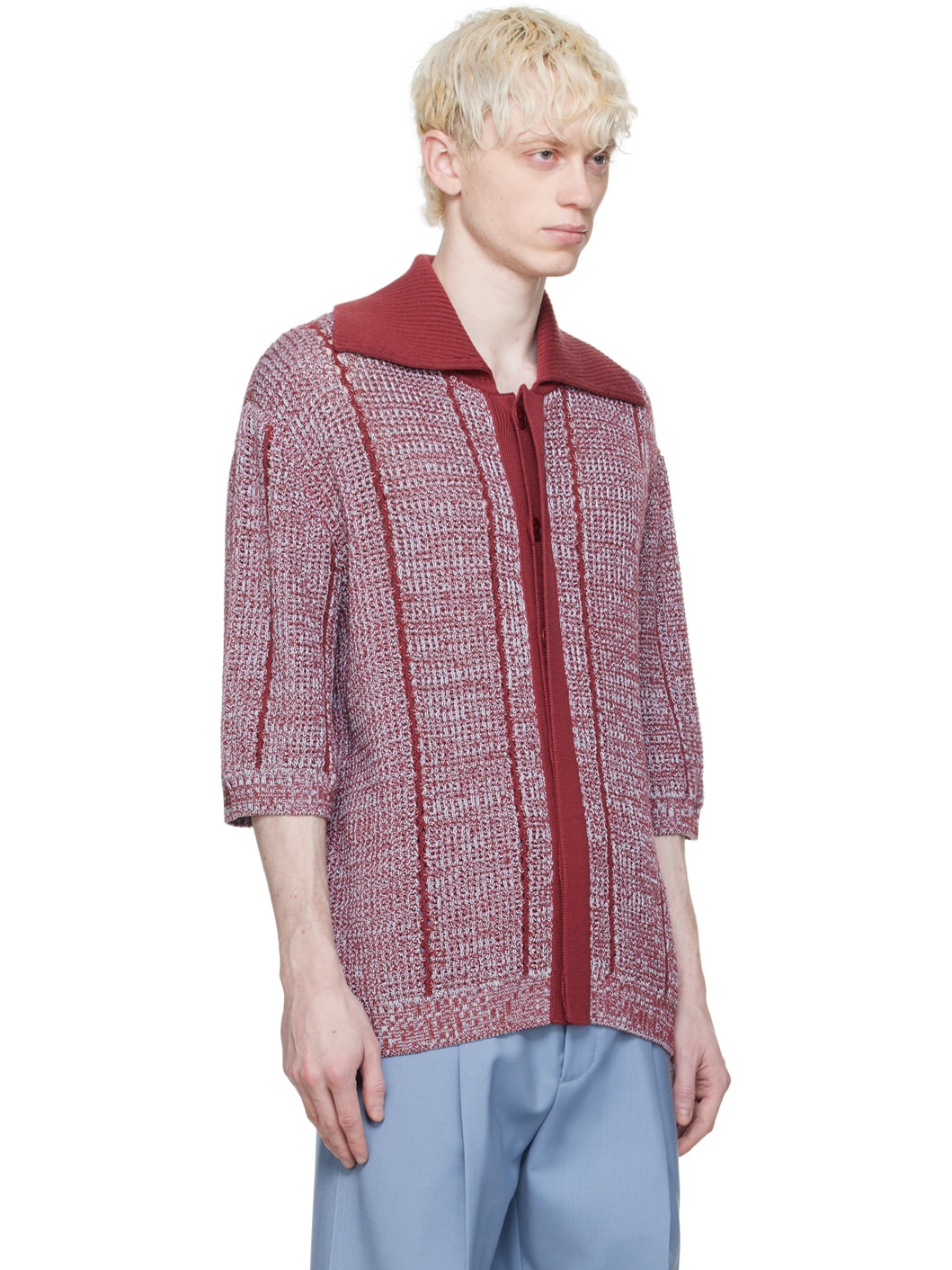 Red Loose-Fitting Polo - 2
