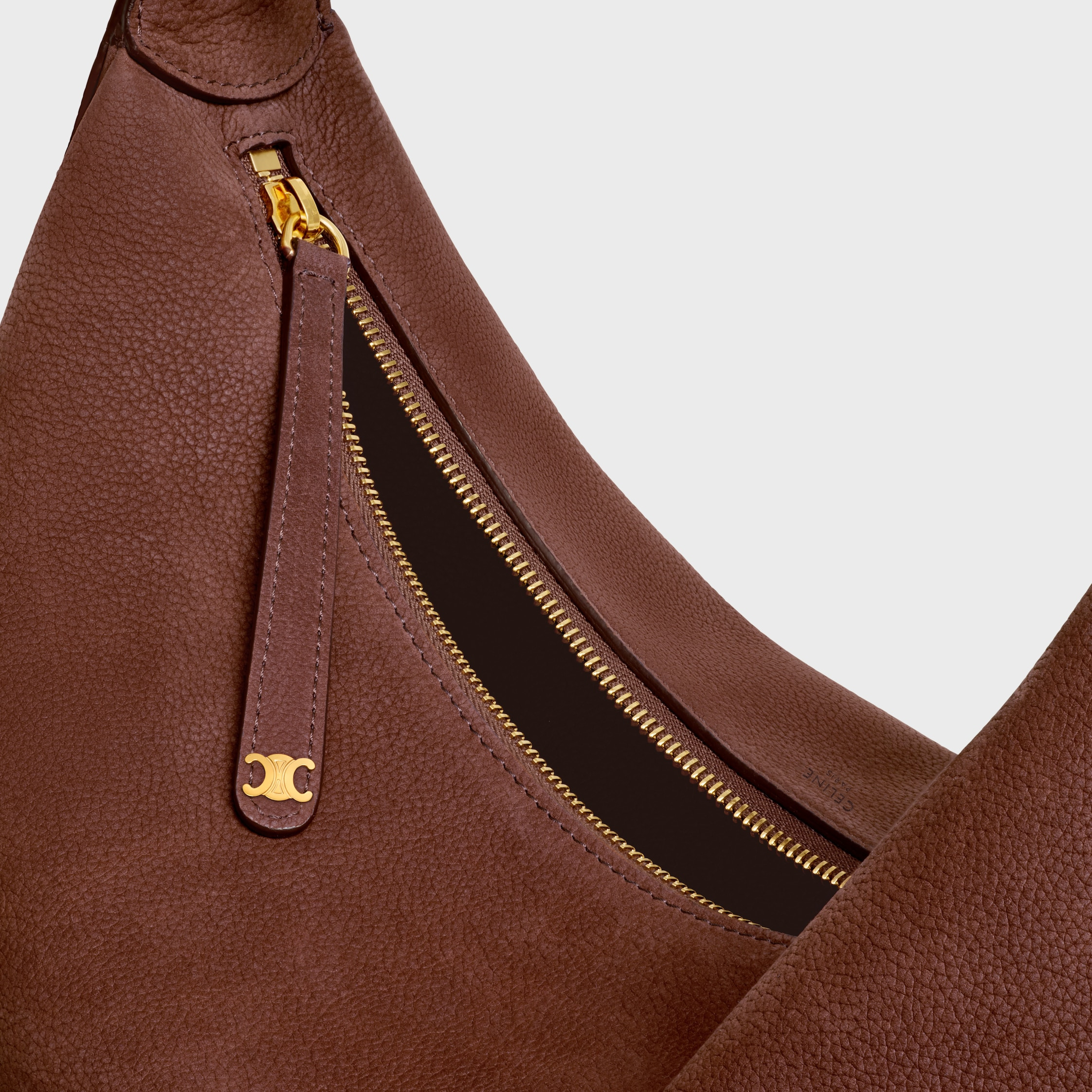 LARGE CELINE LULU IN GRAINED NUBUCK CALFSKIN - 4