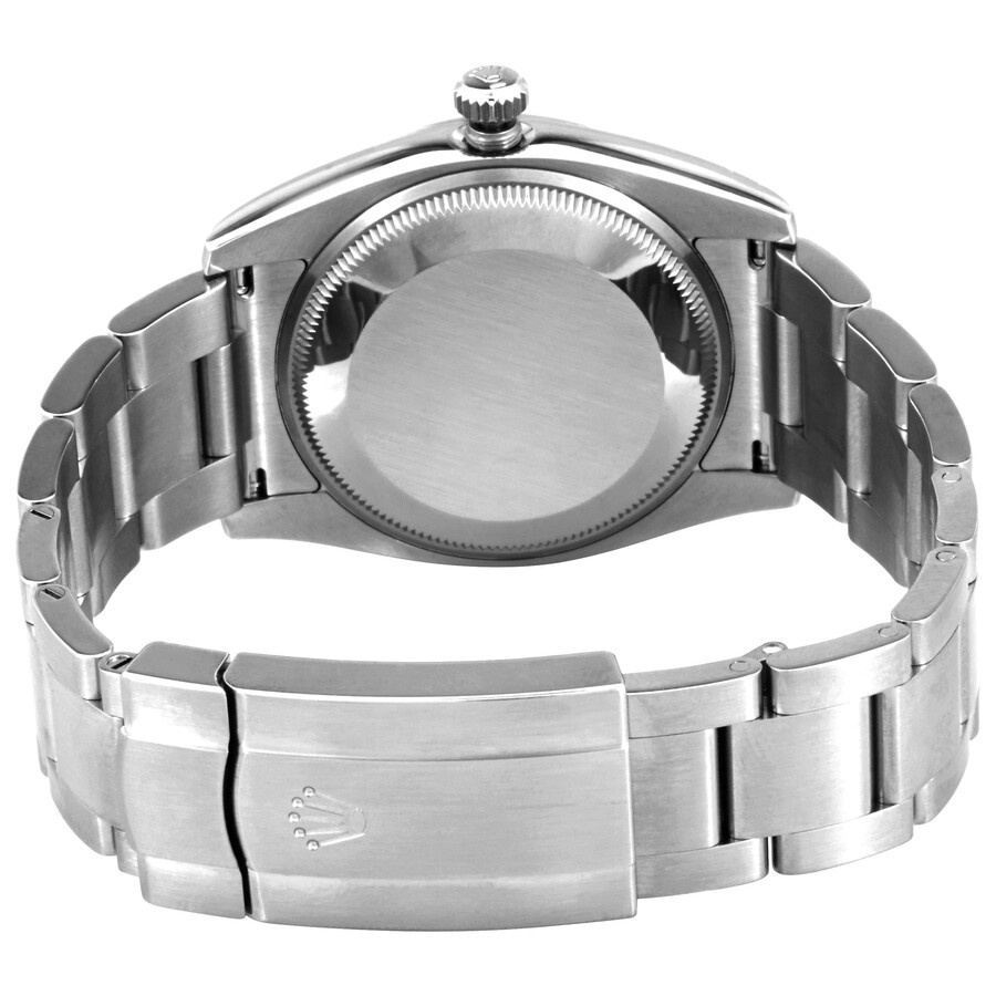 Rolex Oyster Perpetual 34 Silver Dial Stainless Steel Bracelet Automatic Men's Watch 114200SCOAO - 3