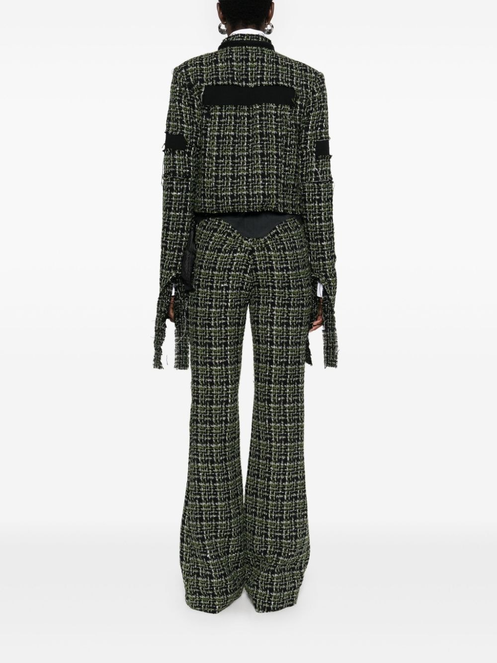 deconstructed tweed jacket - 4