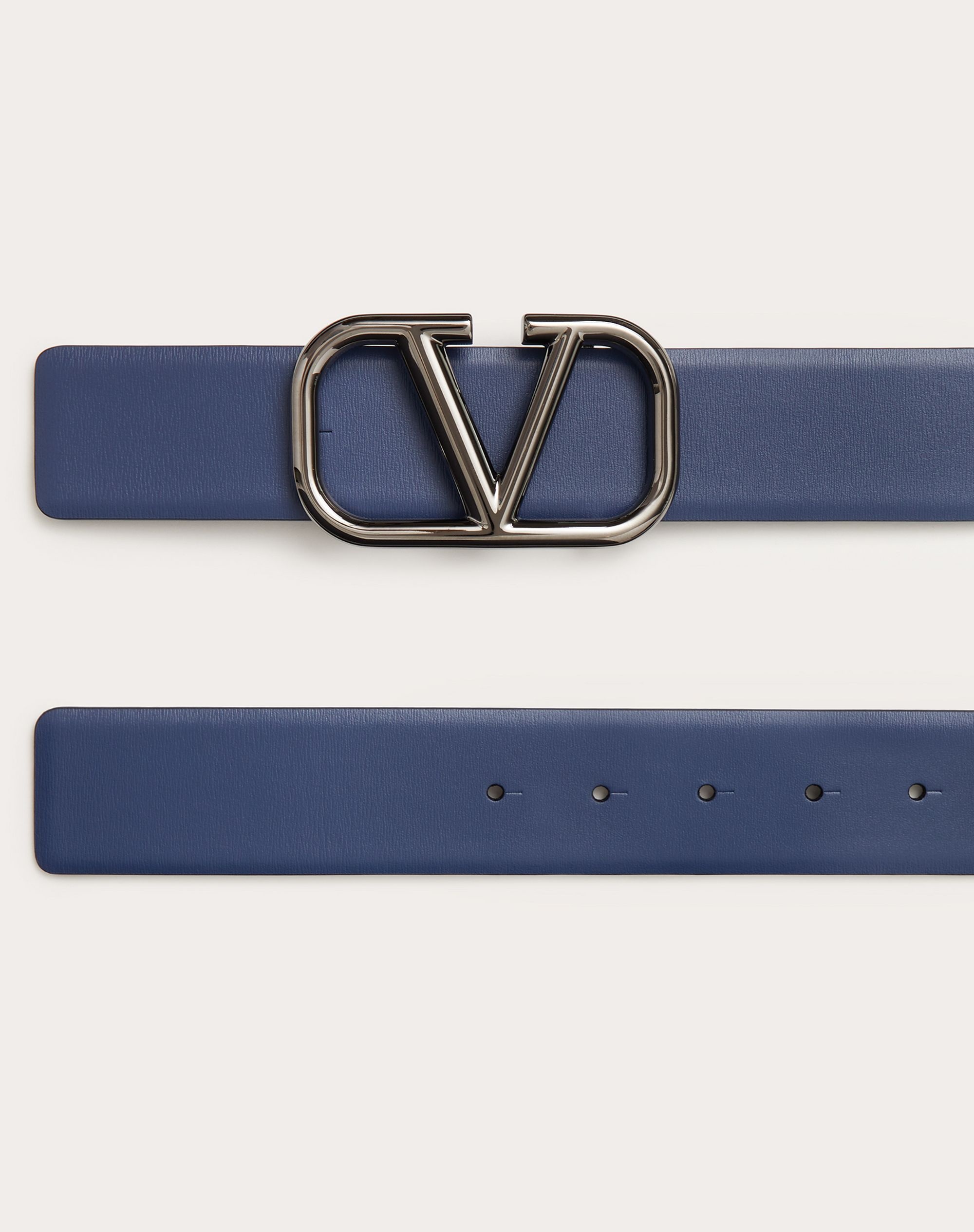 VLOGO SIGNATURE CALFSKIN BELT 40 MM - 3