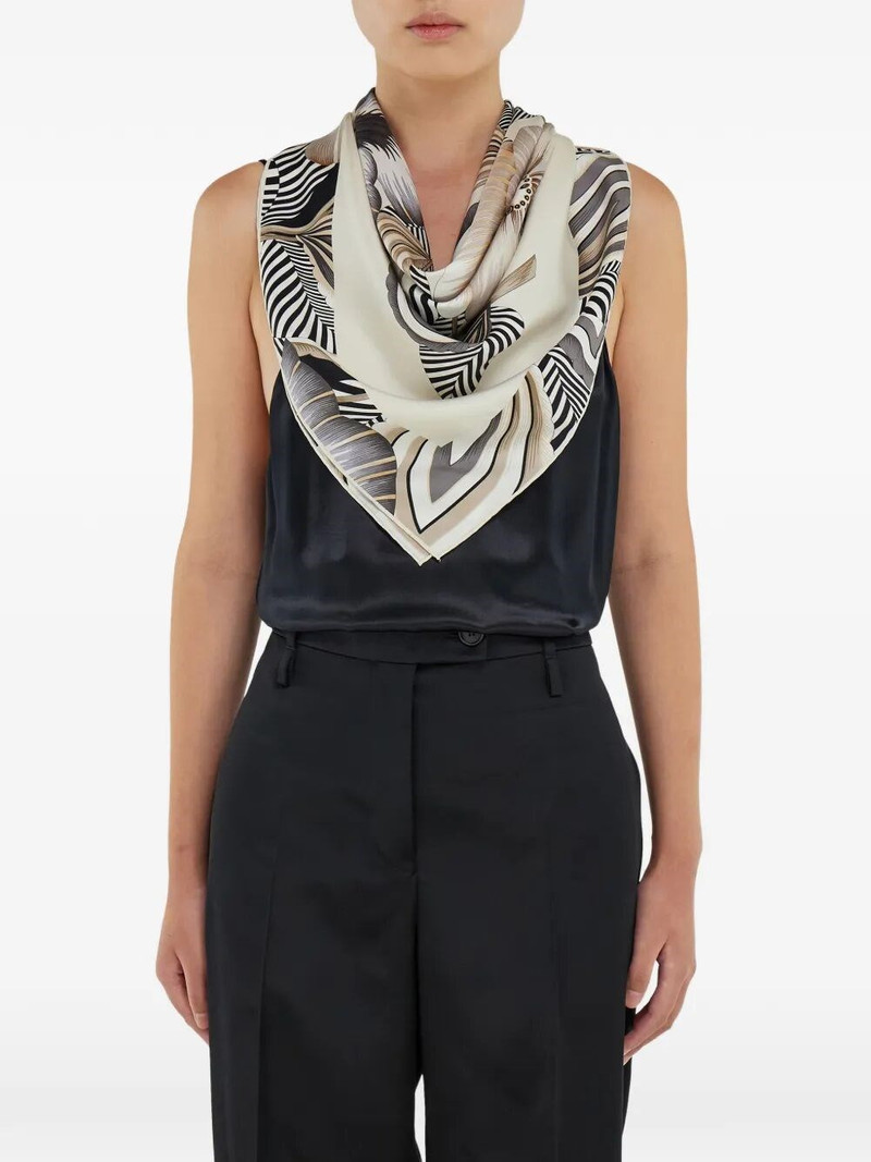 FERRAGAMO SILK SCARF BREEZE PRINT outlook