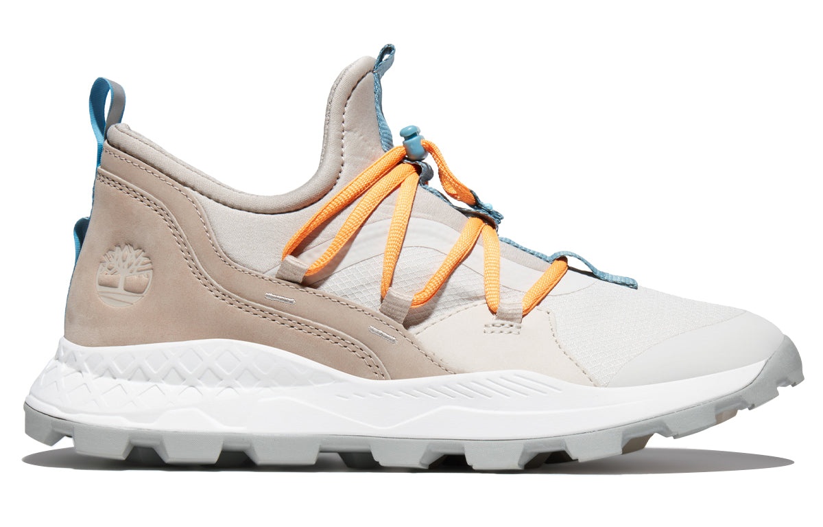 Timberland Brooklyn Leather and Fabric Oxford Trainers 'Light Beige Mesh' A2HSZK51 - 2
