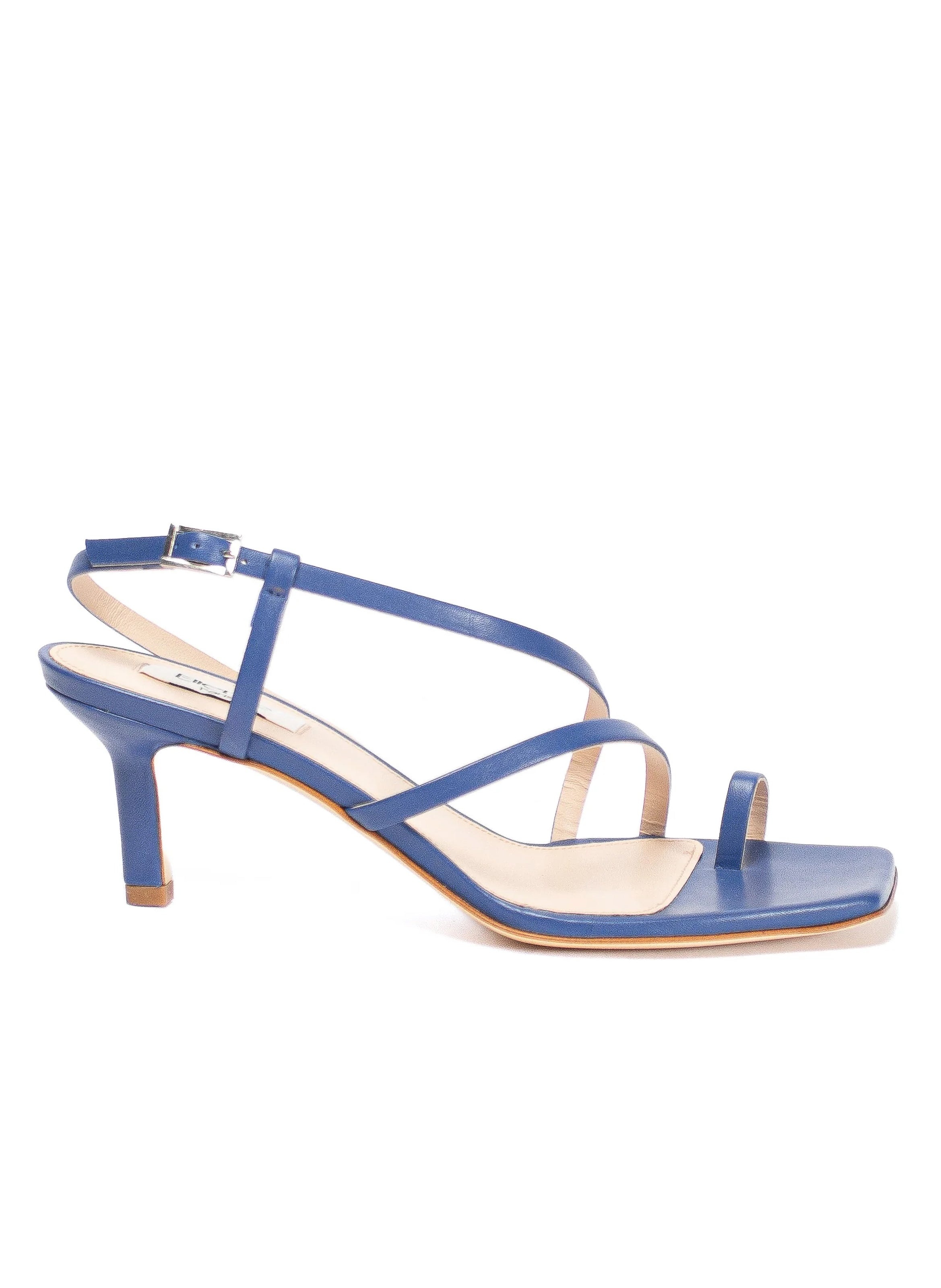 Twist Sandal  Leather Riviera Blue - 4