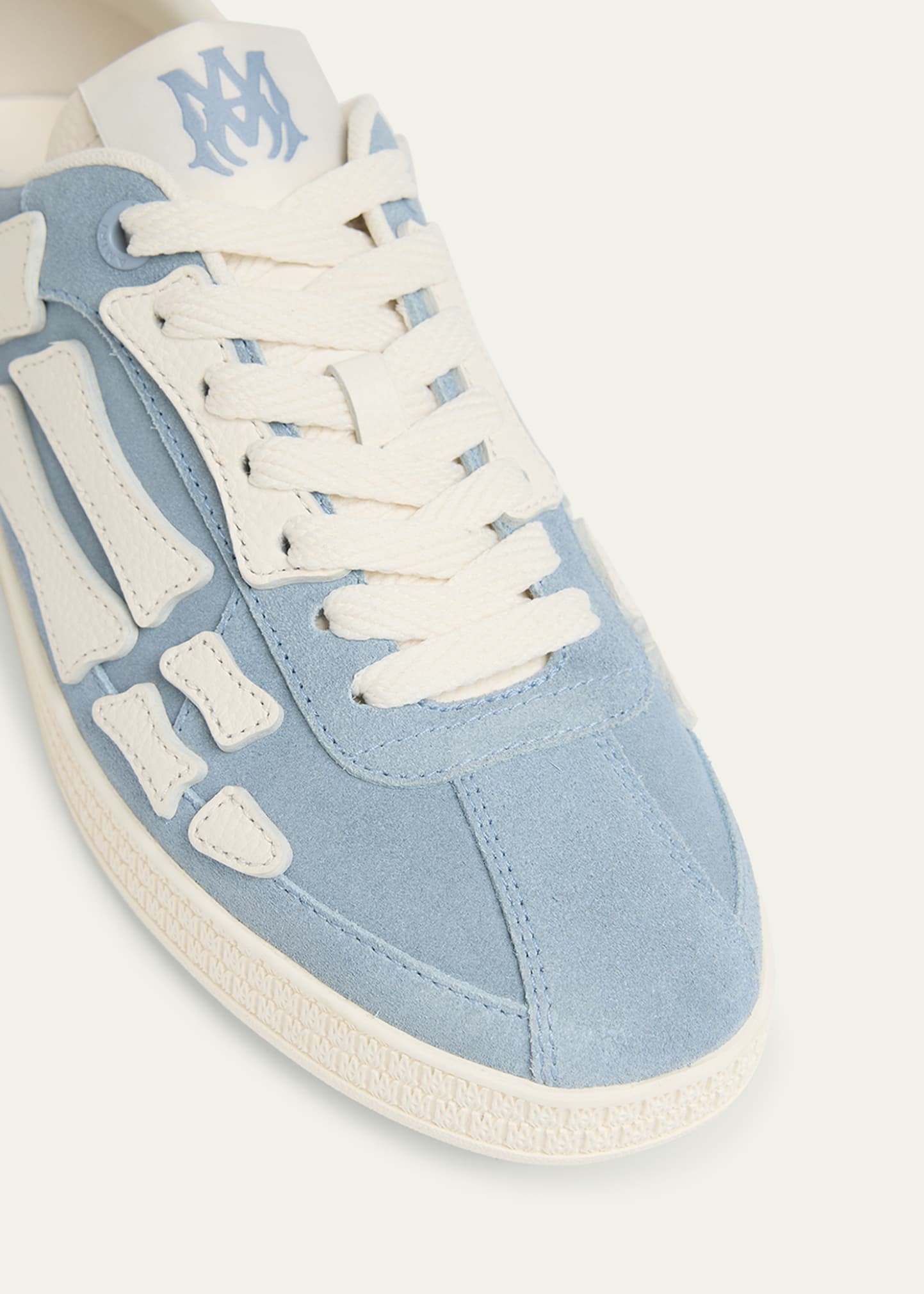 Men's Pacific Bones Suede Low-Top Sneakers - 6