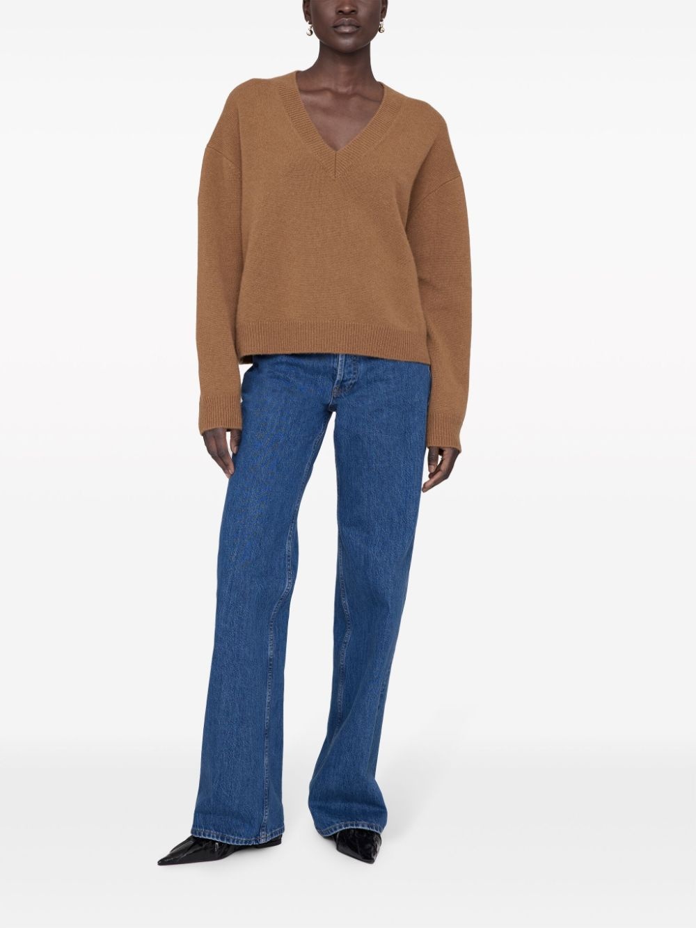 Lee V-neck cashmere jumper - 2