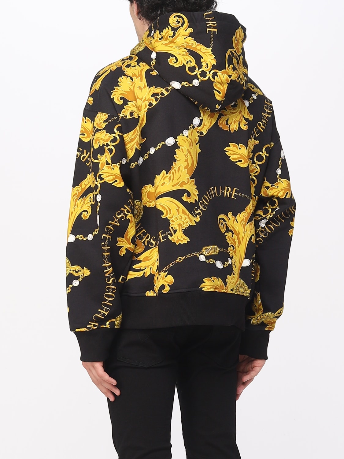 Versace Jeans Couture sweatshirt in Baroque print cotton - 2