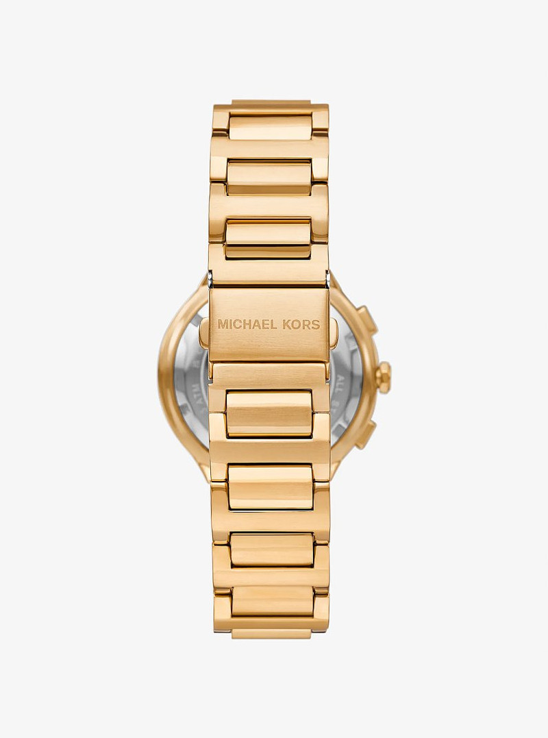 Oversized Gramercy Gold-Tone Watch 3
