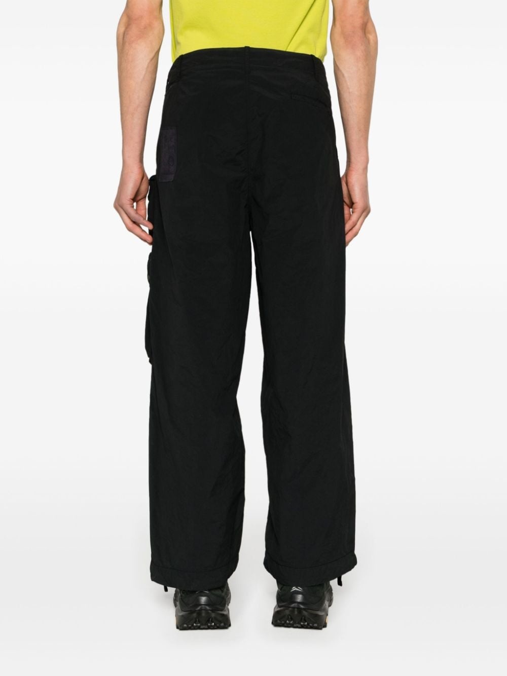 crinkled cargo trousers - 4