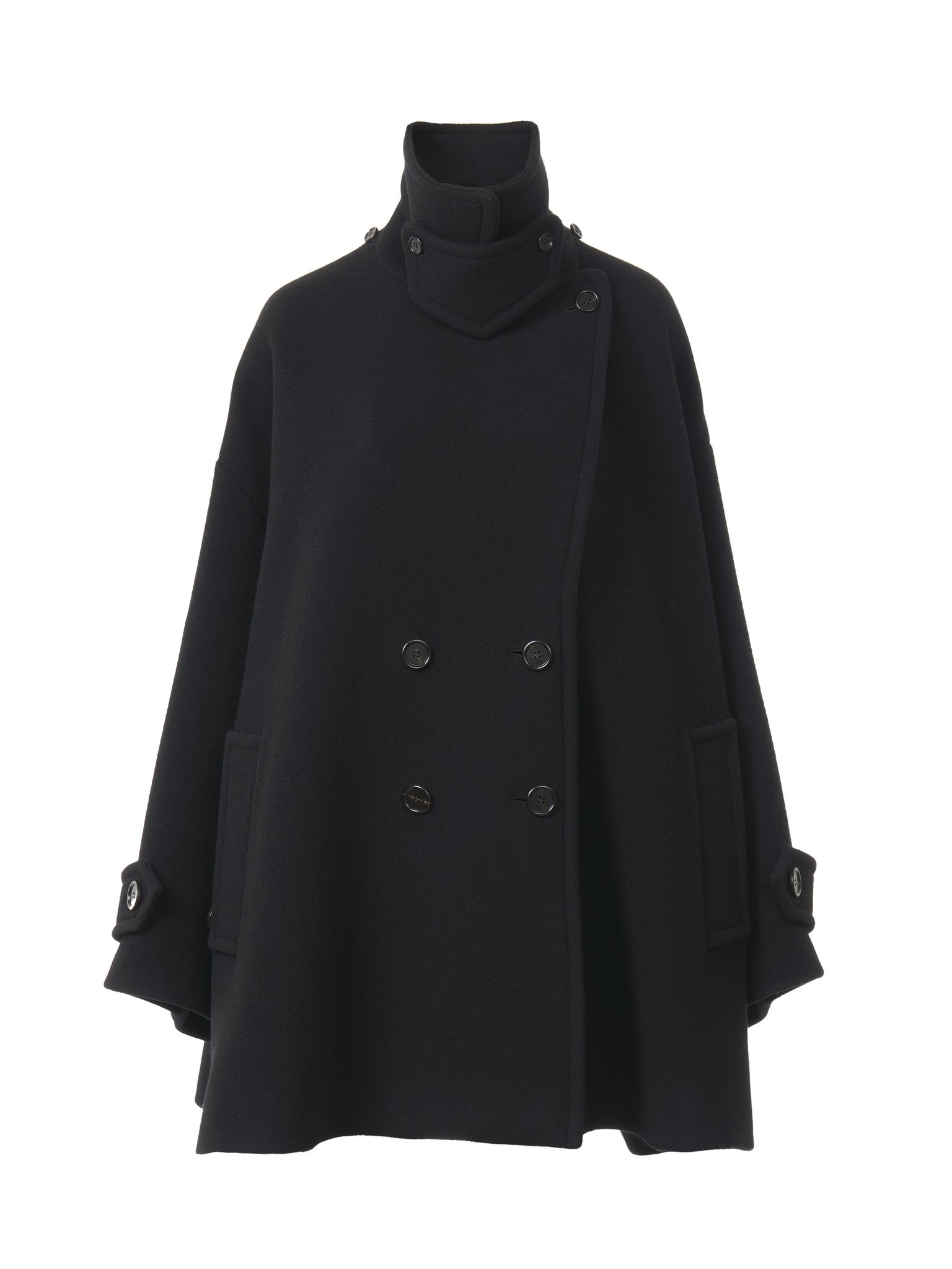 OVERSIZED COAT IN WOOL - 1