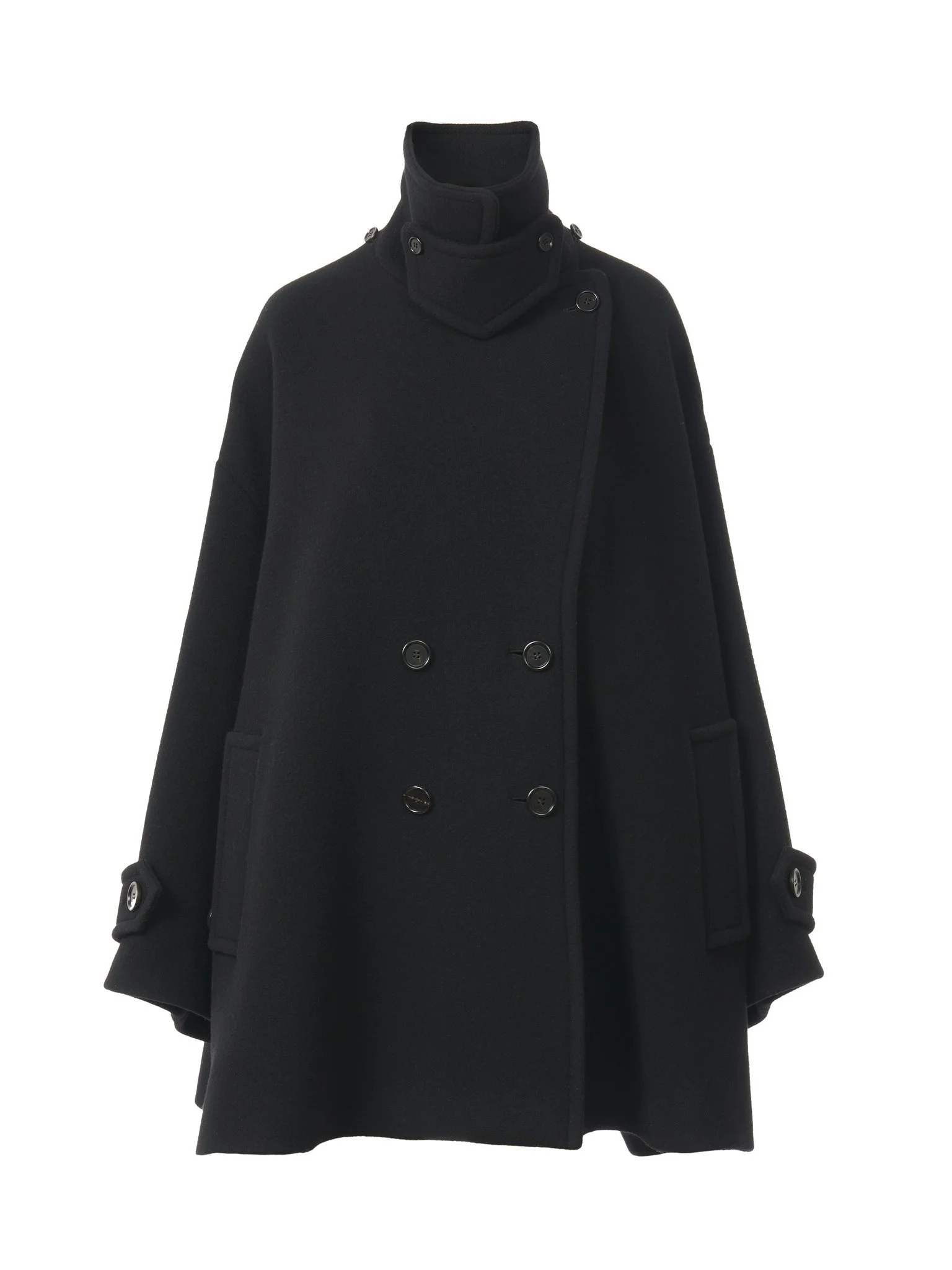 Chloé OVERSIZED COAT IN WOOL | REVERSIBLE